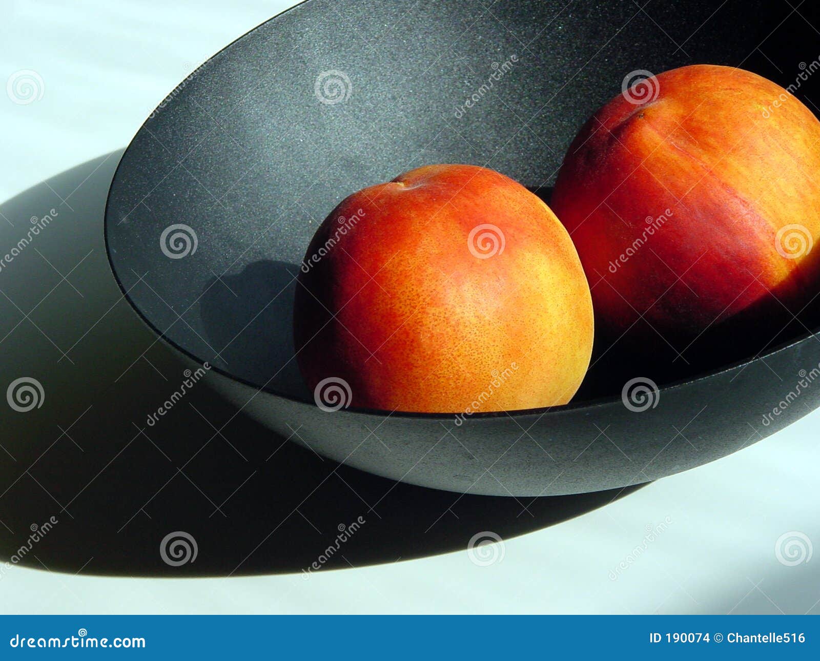 Peaches in a bowl stock photo. Image of fruits, vitamins 190074