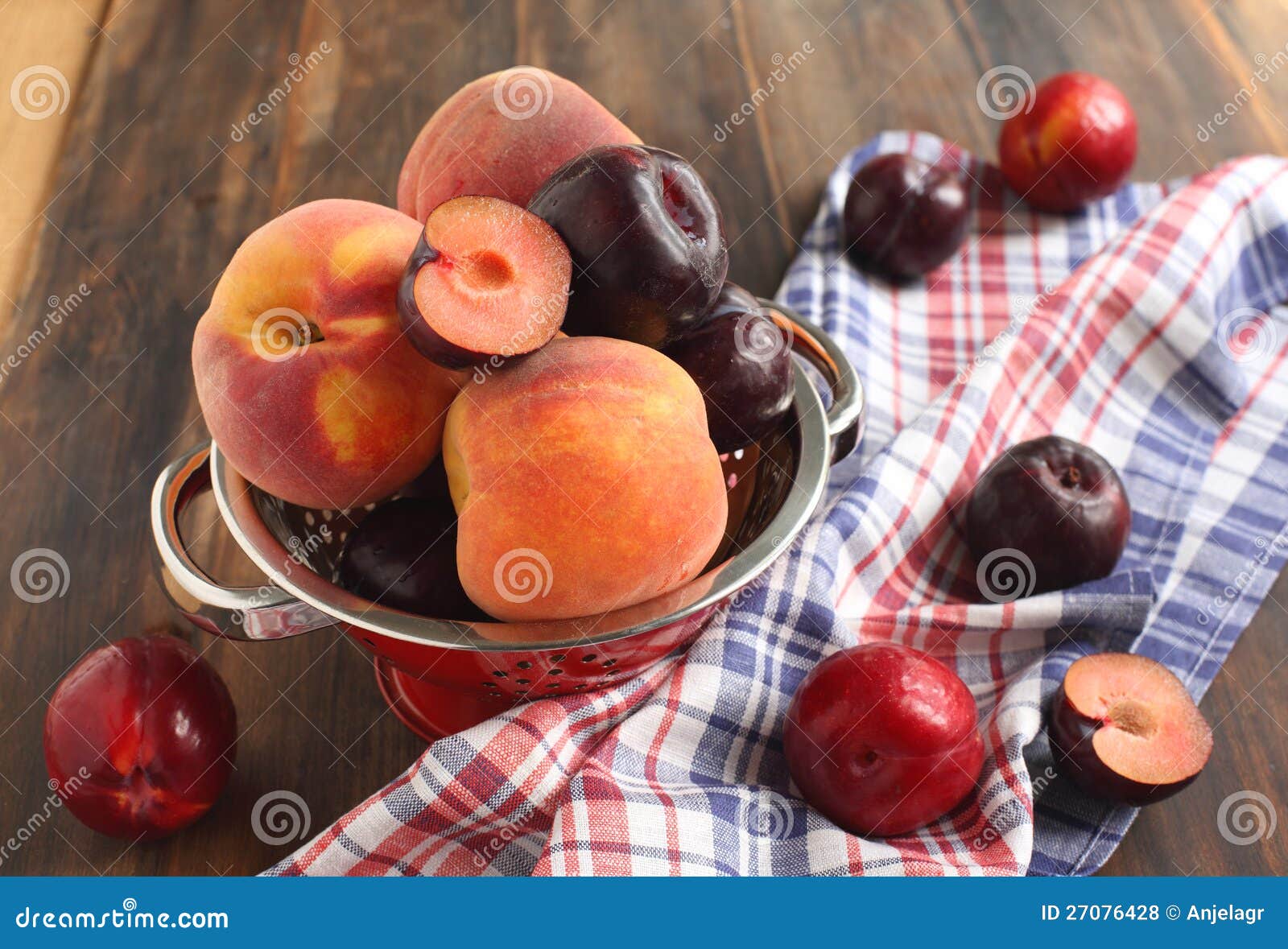 Peaches and plums stock photo. Image of ripe, juicy, plum 27076428
