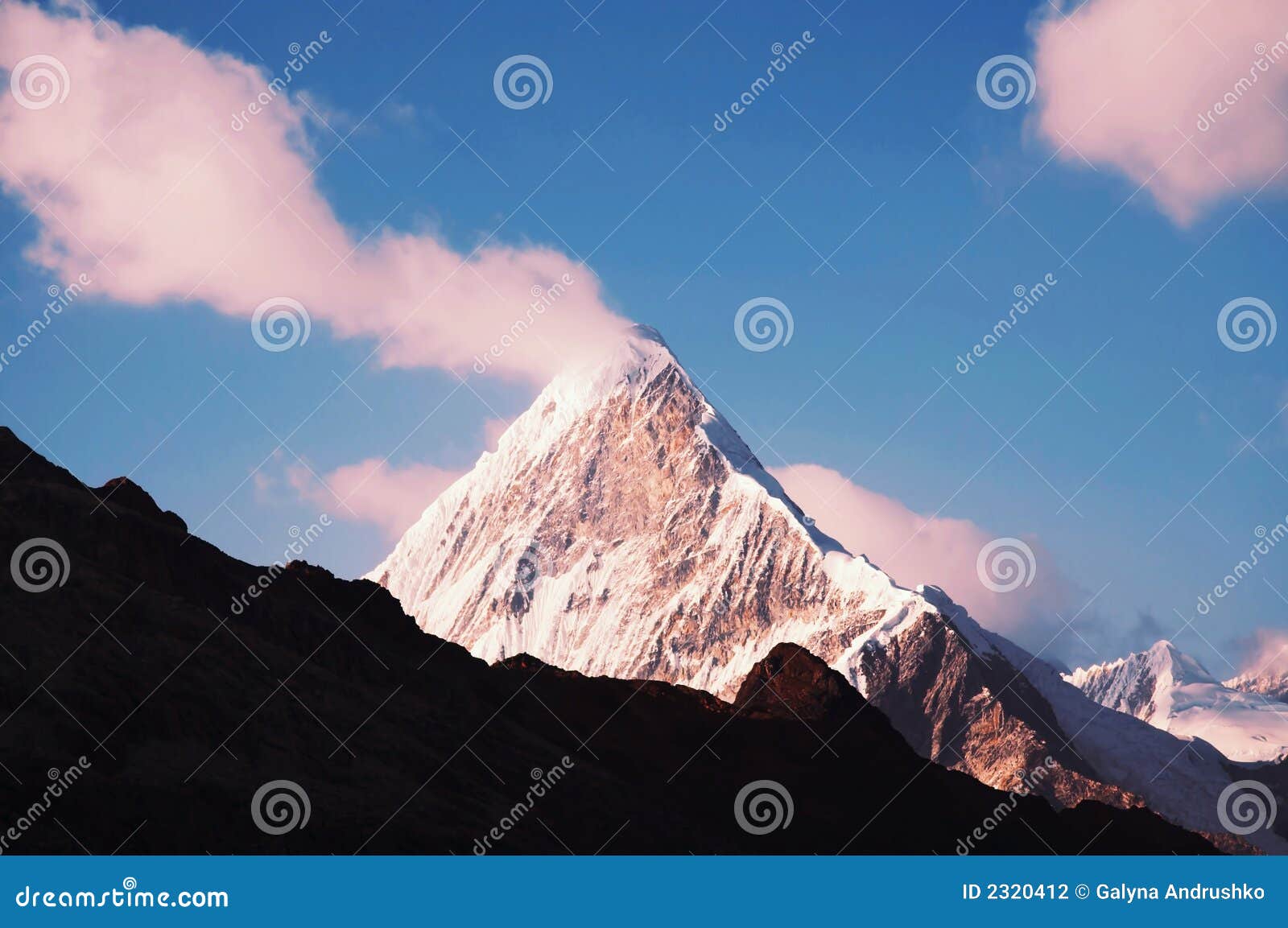 peak caraz in cordilleras