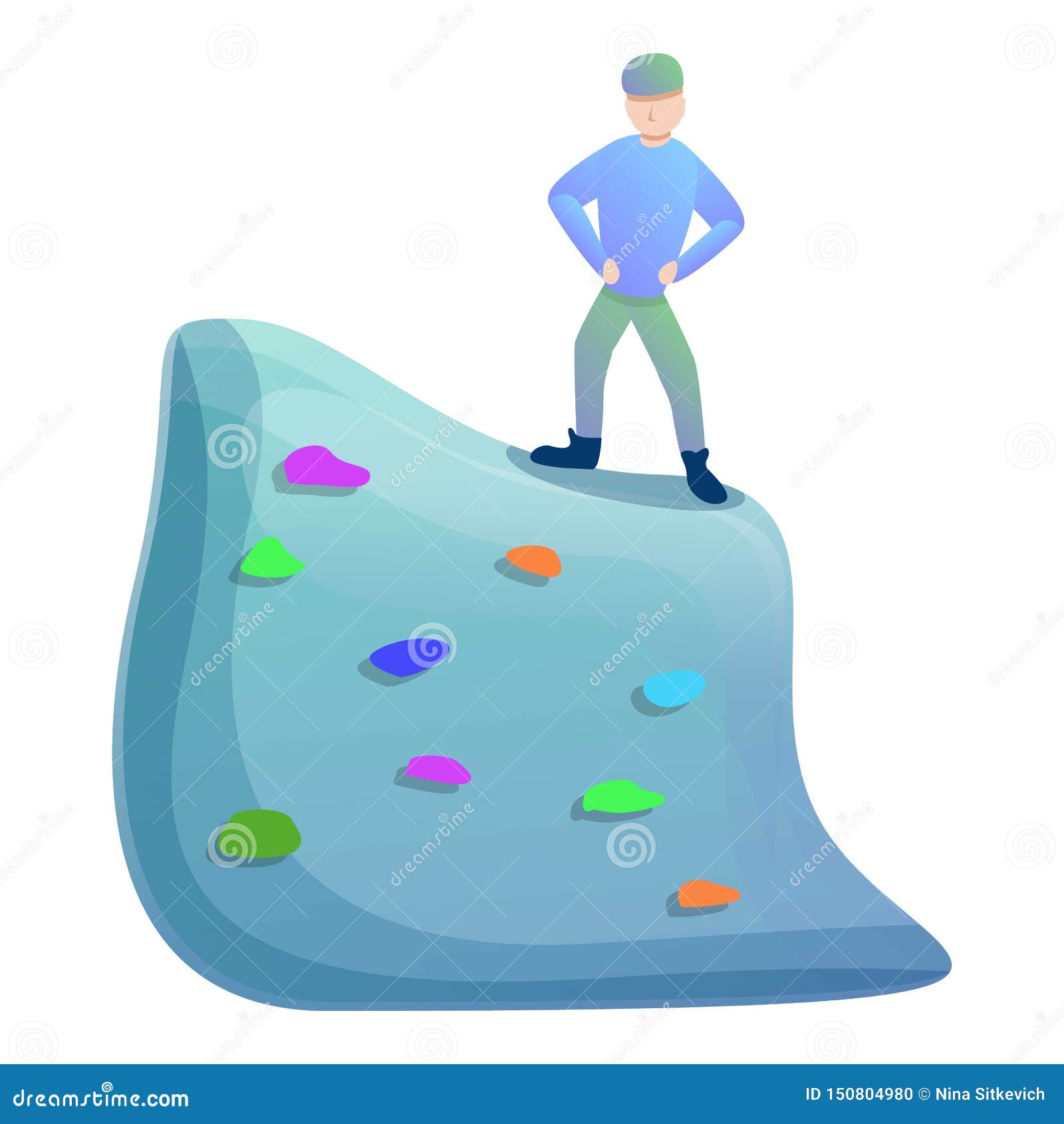 climbing wall artoon climbing wall artoon