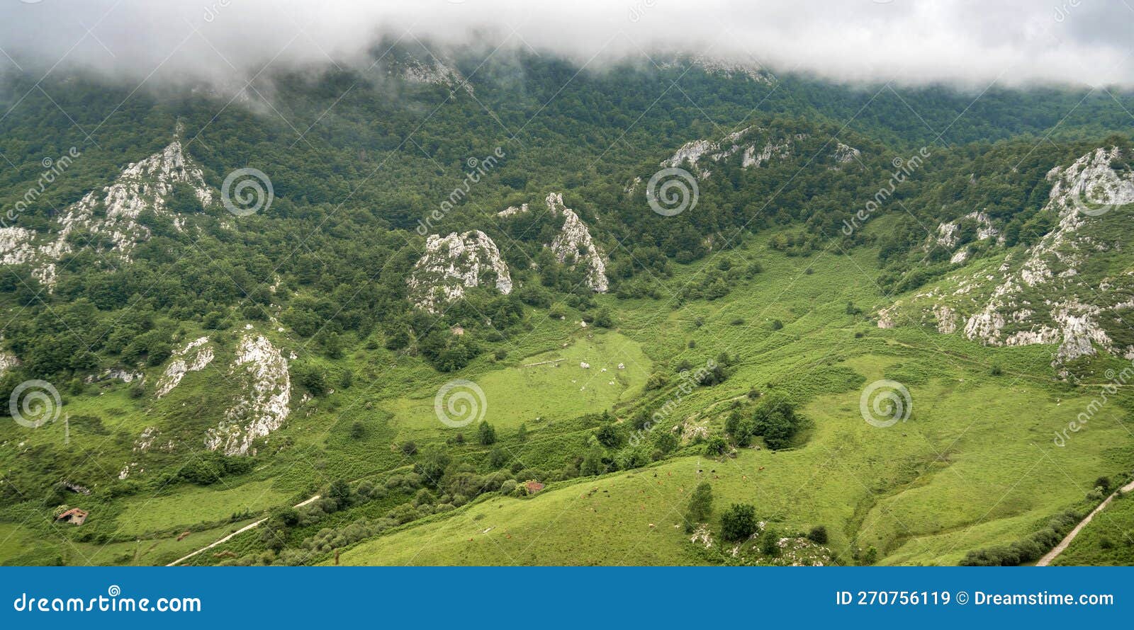 peaks of central massif, picos de europa national park, spain