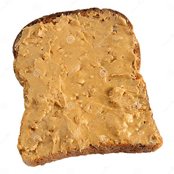 Peanut butter spread. stock photo. Image of fattening 4766546