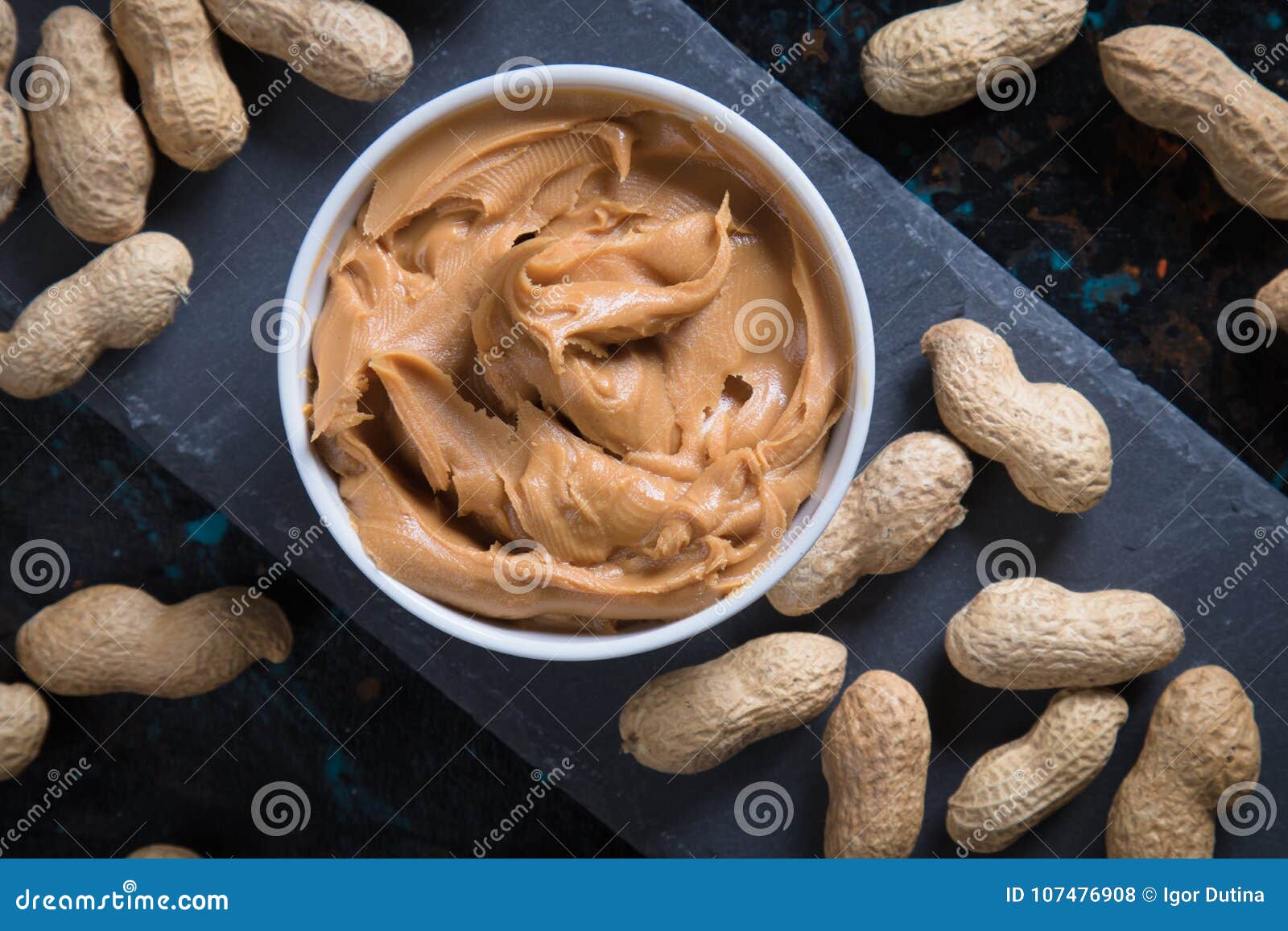 Peanut butter spread stock photo. Image of horizontal 107476908