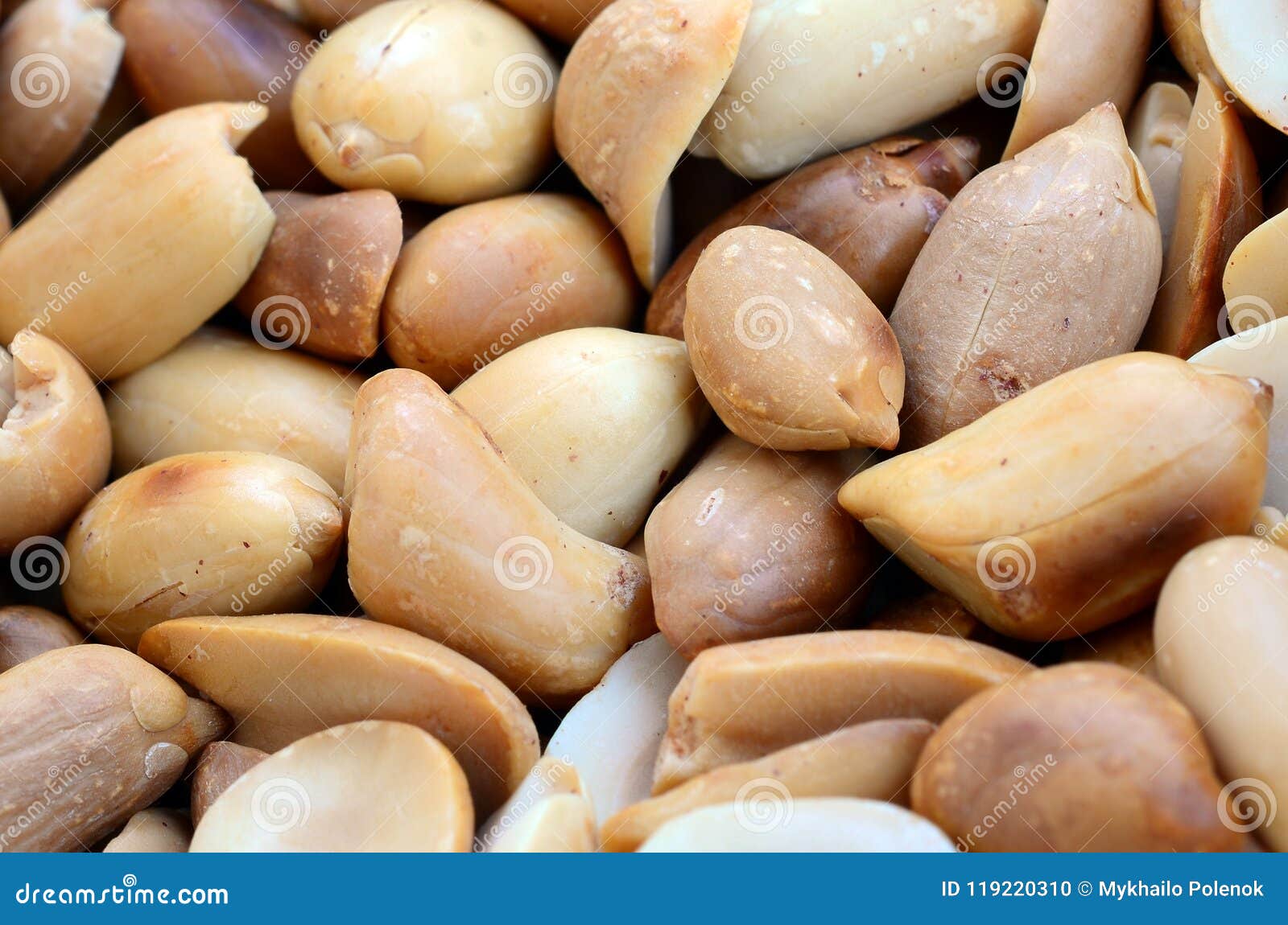 Peanut. a Lot of Small Yellow Nuts without Peel Stock Photo Image of