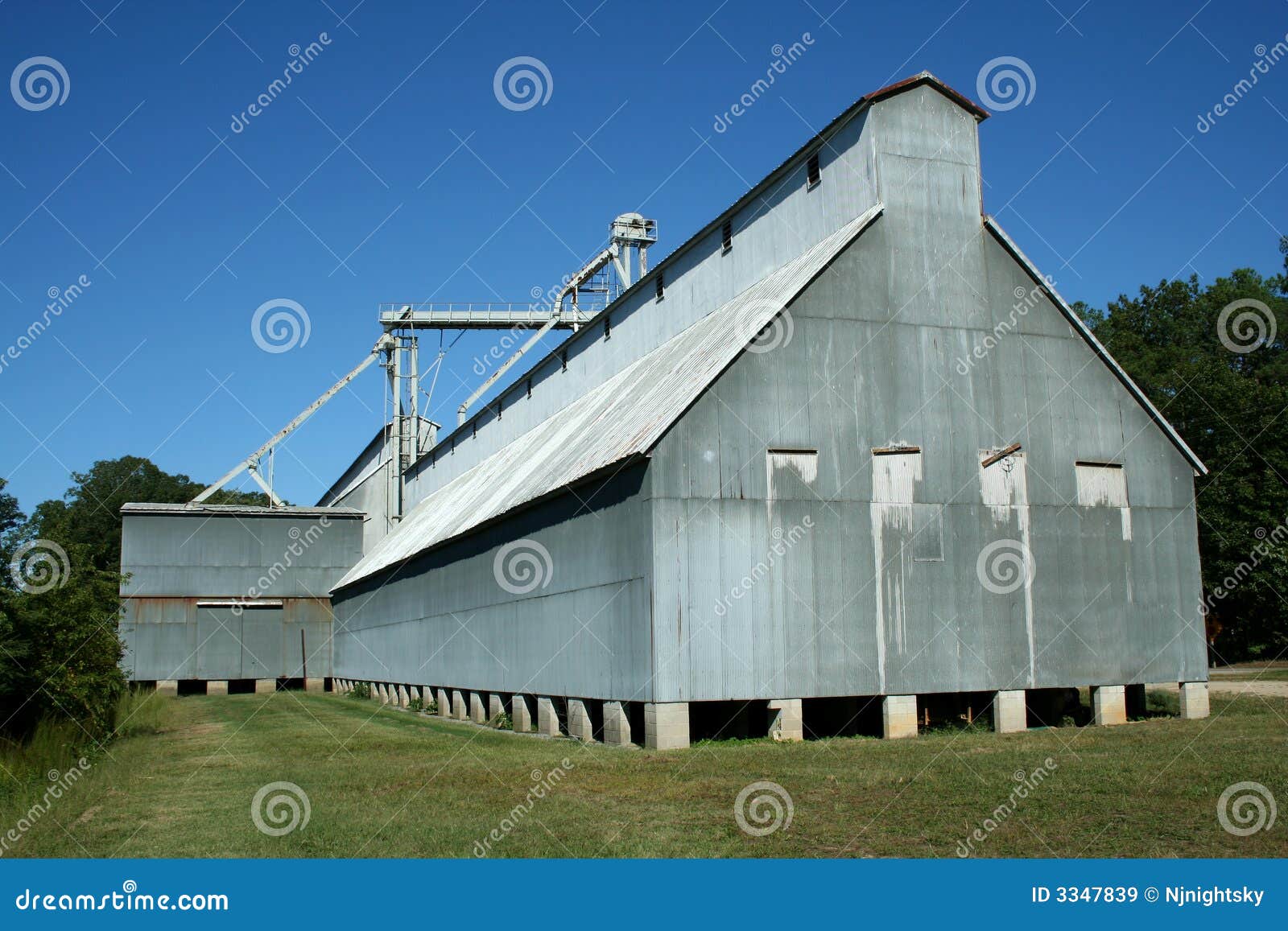 Peanut Processing Plant stock image. Image of production 3347839