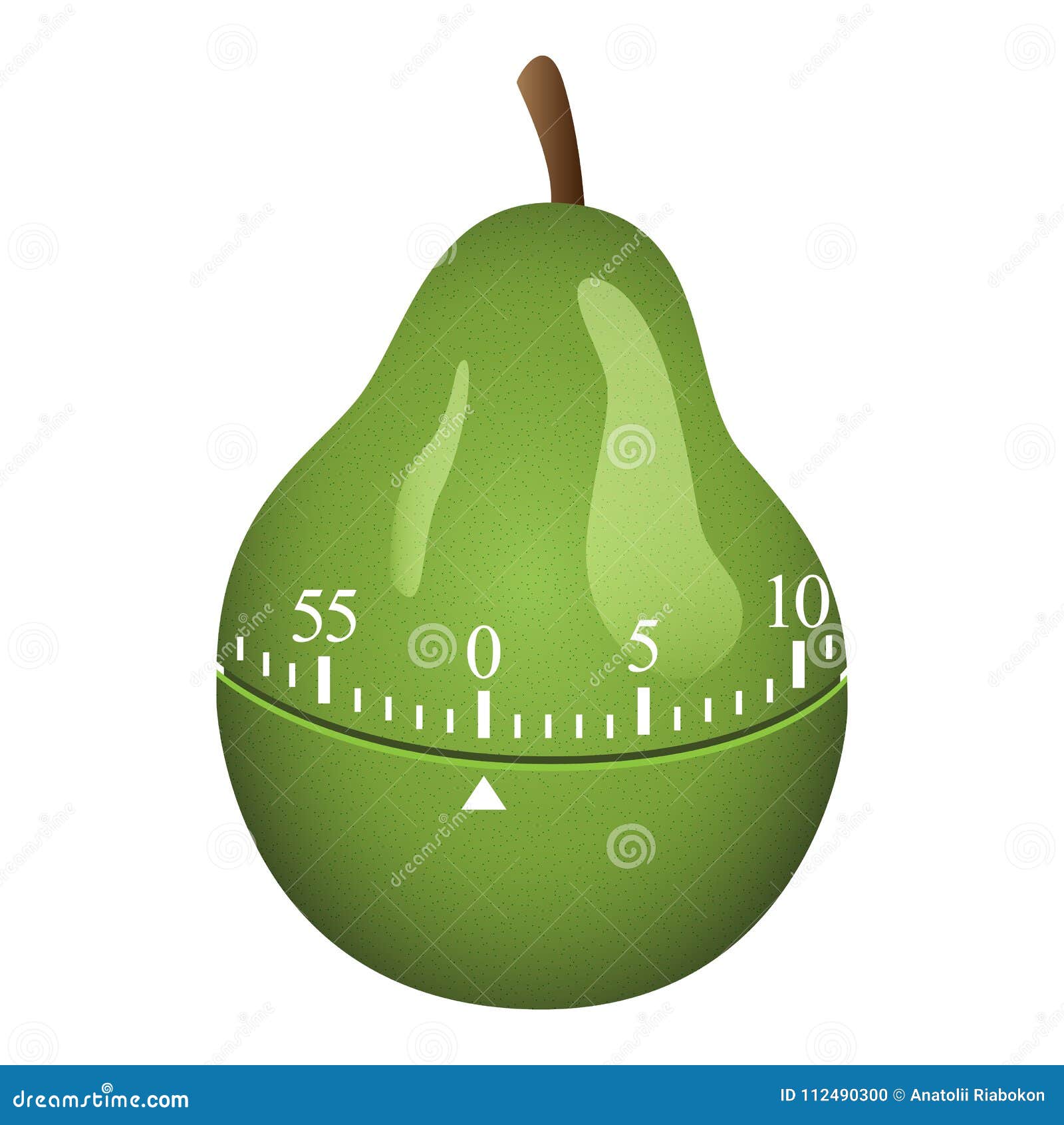 Download Pear Timer Mockup, Realistic Style Stock Vector - Illustration of fruit, pear: 112490300