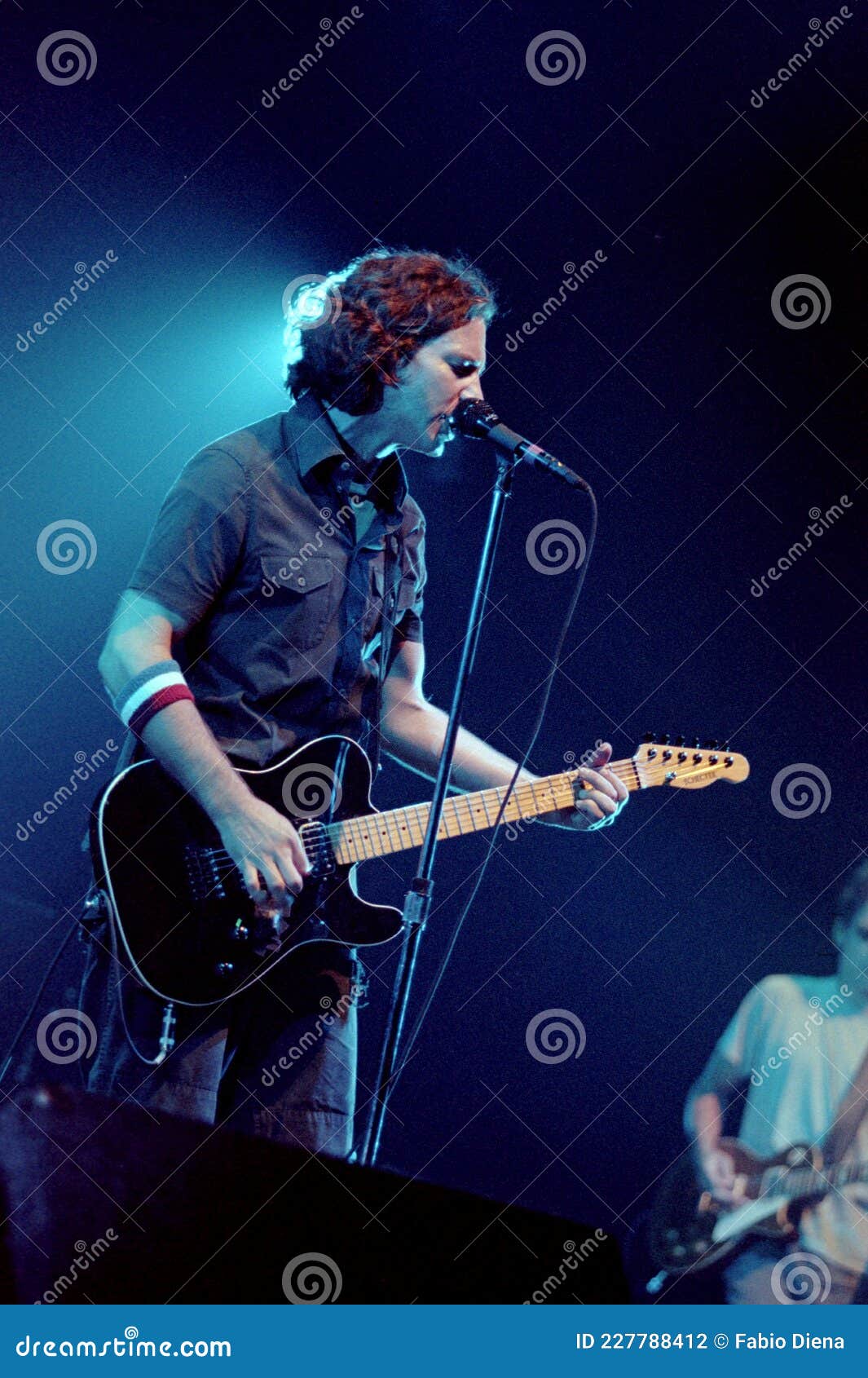 Pearl Jam , the Singer of Pearl Jam, Eddie Vedder, during the Concert  Editorial Photography - Image of band, alternative: 227788412