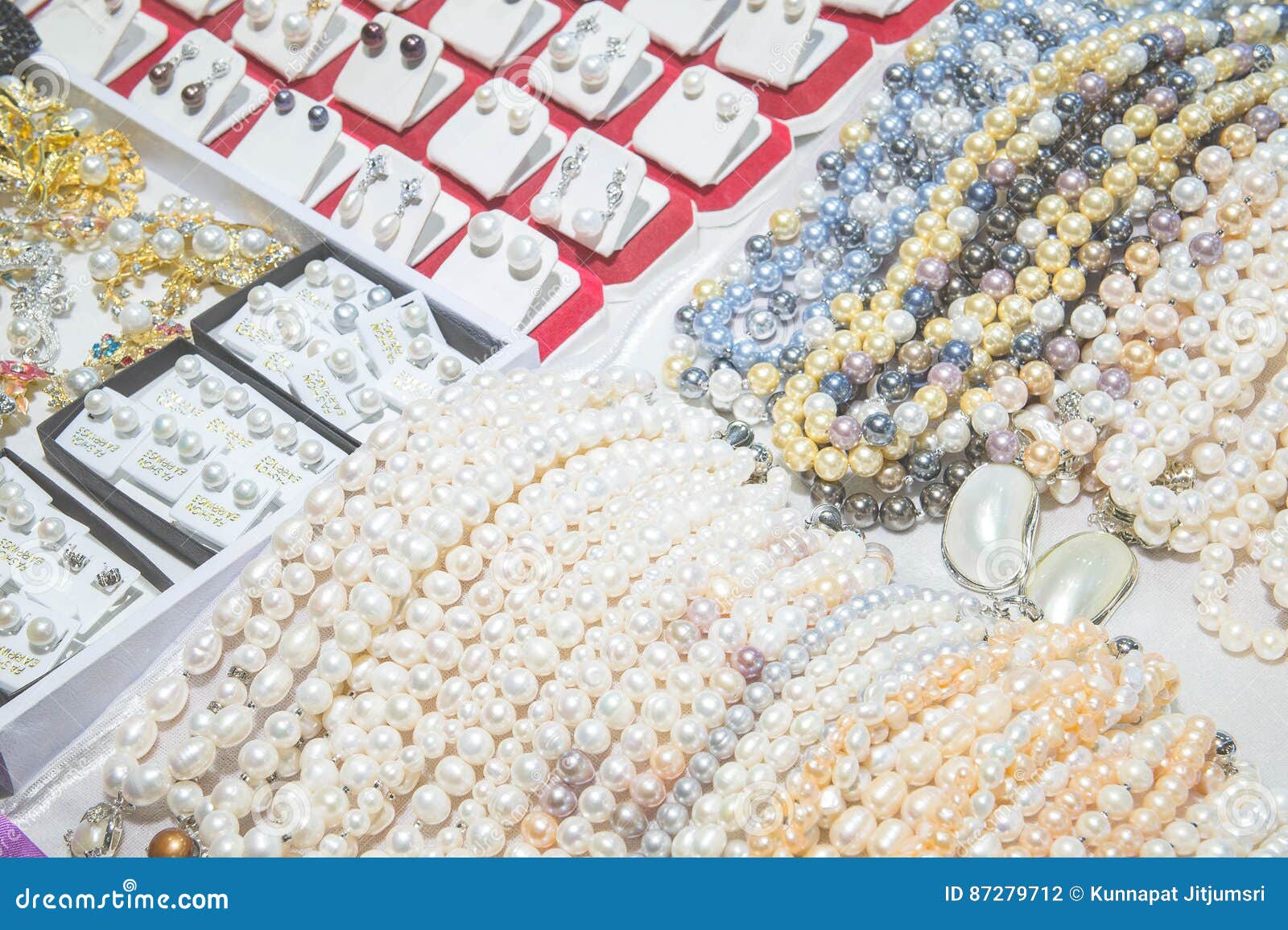Pearls, Pearl Jewelry Stores Stock Photo Image of dubai, decoration