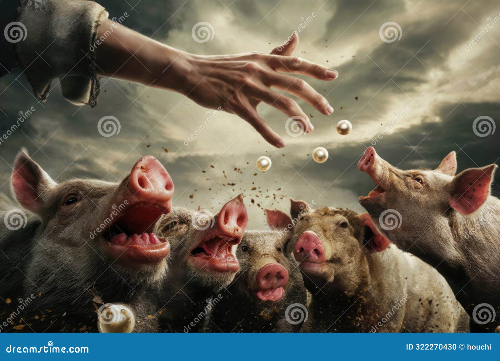 pearls and pigs - biblical analogy