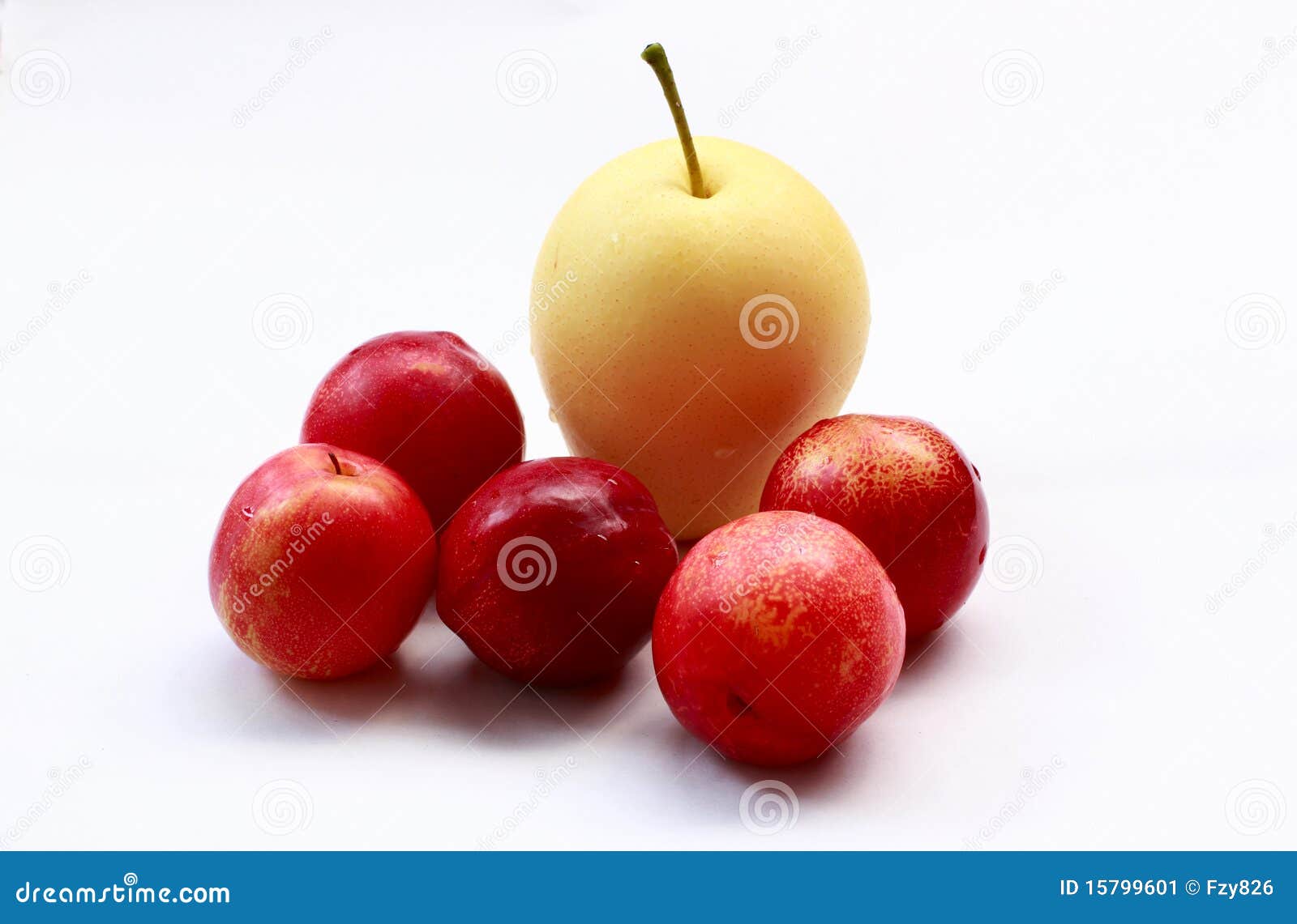 Pears and plums stock image. Image of sweet, plum, season 15799601