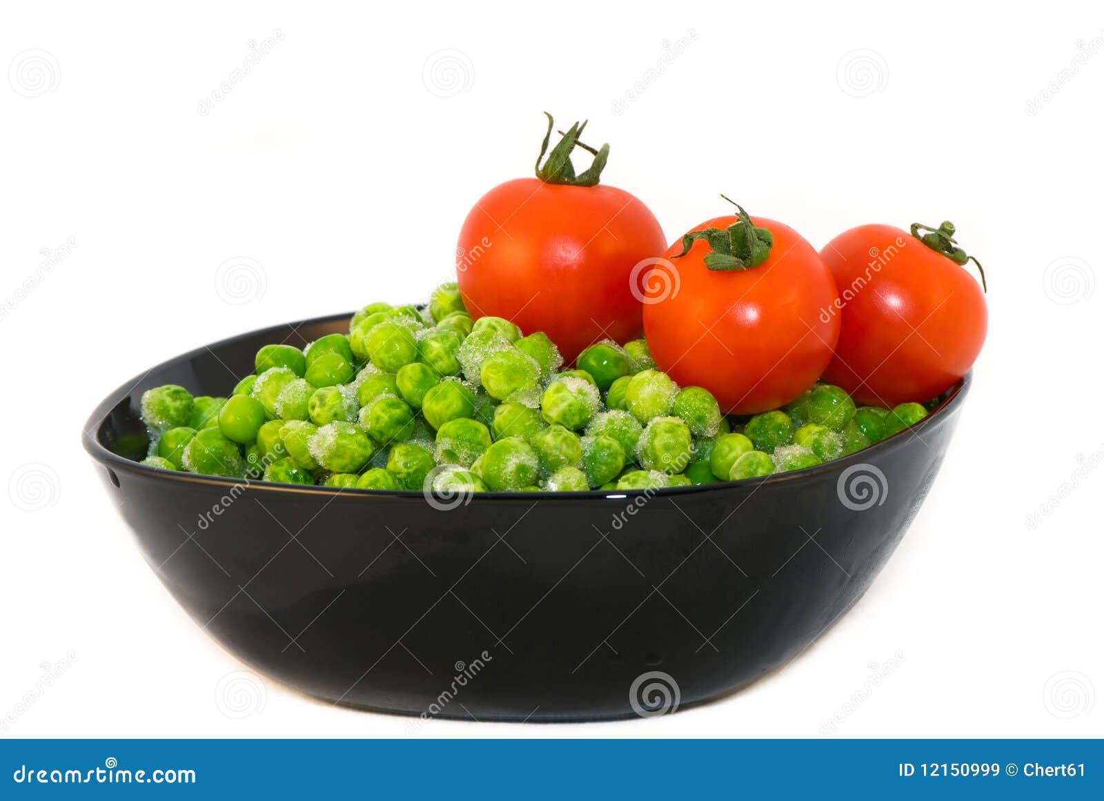 Peas and tomatoes stock image. Image of flora, gardening 12150999