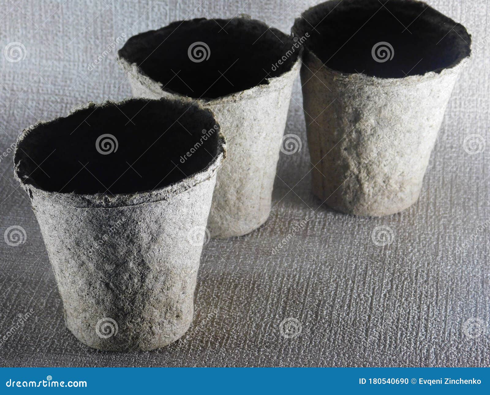 Peat cups stock photo. Image of bamboo, font, colors 180540690