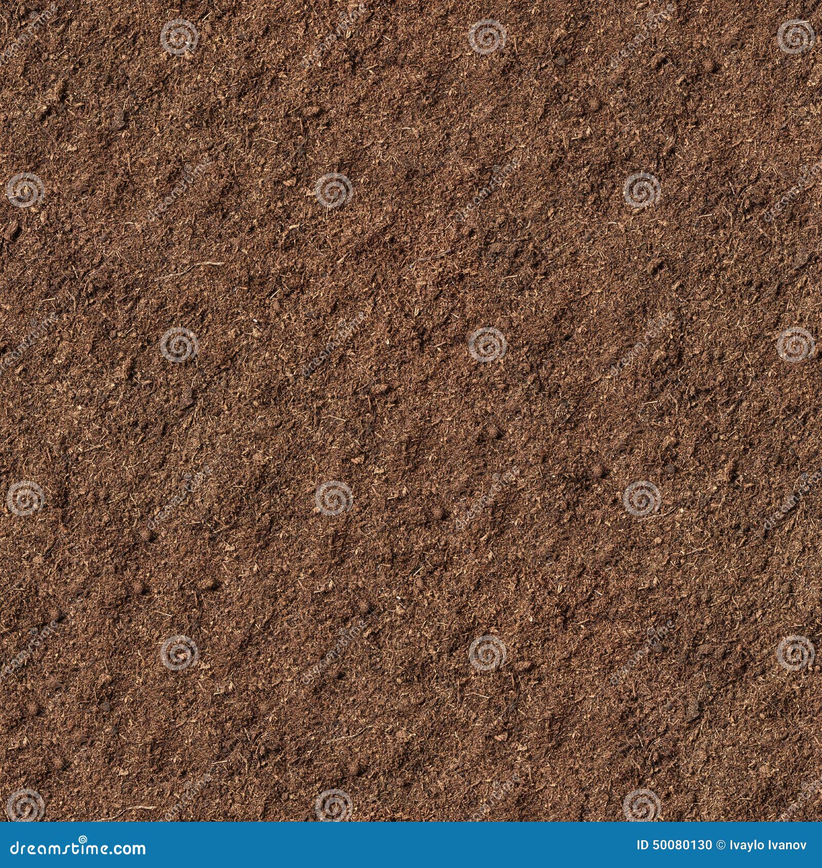 Peat Soil As A Background. Soil Texture RoyaltyFree Stock Image