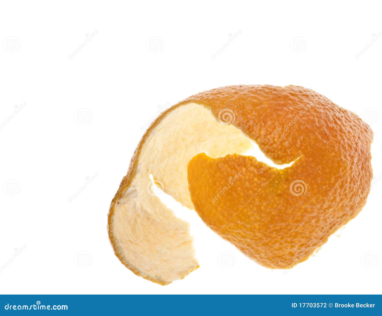 Peau Dorange De Clémentine Photographie Stock Image 17703572