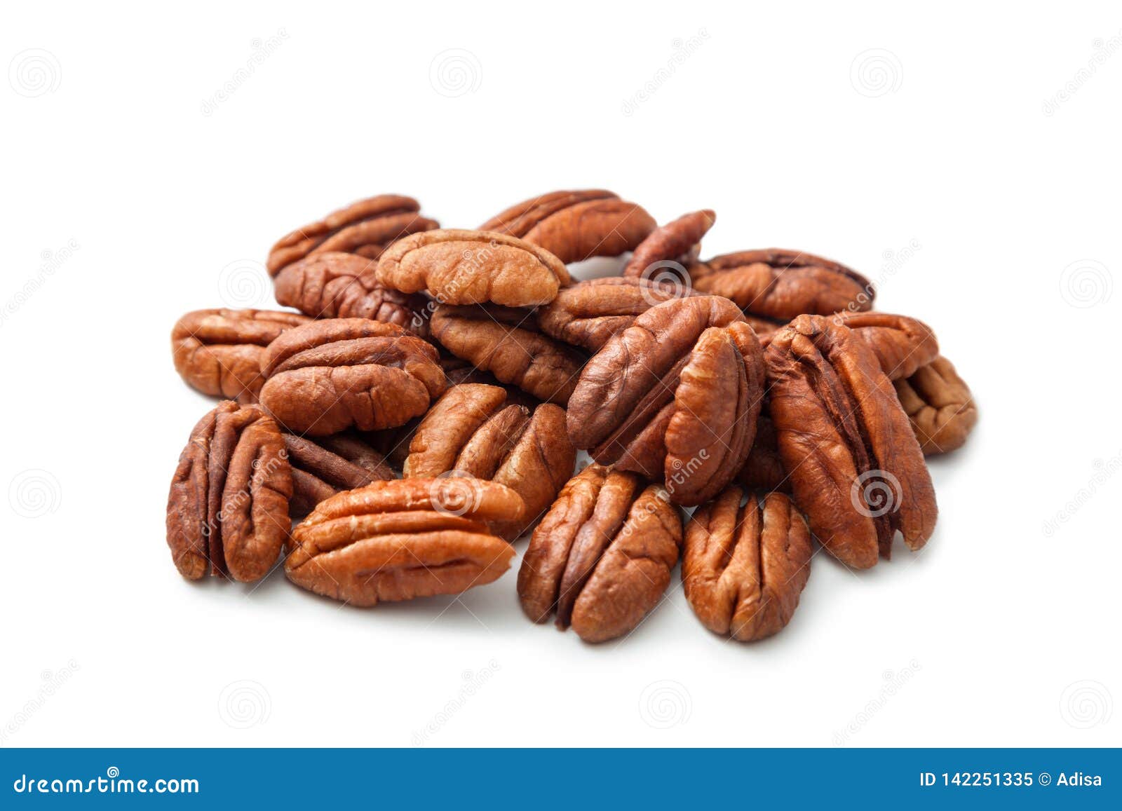 Pecan nuts stock image. Image of healthy, brown, organic 142251335