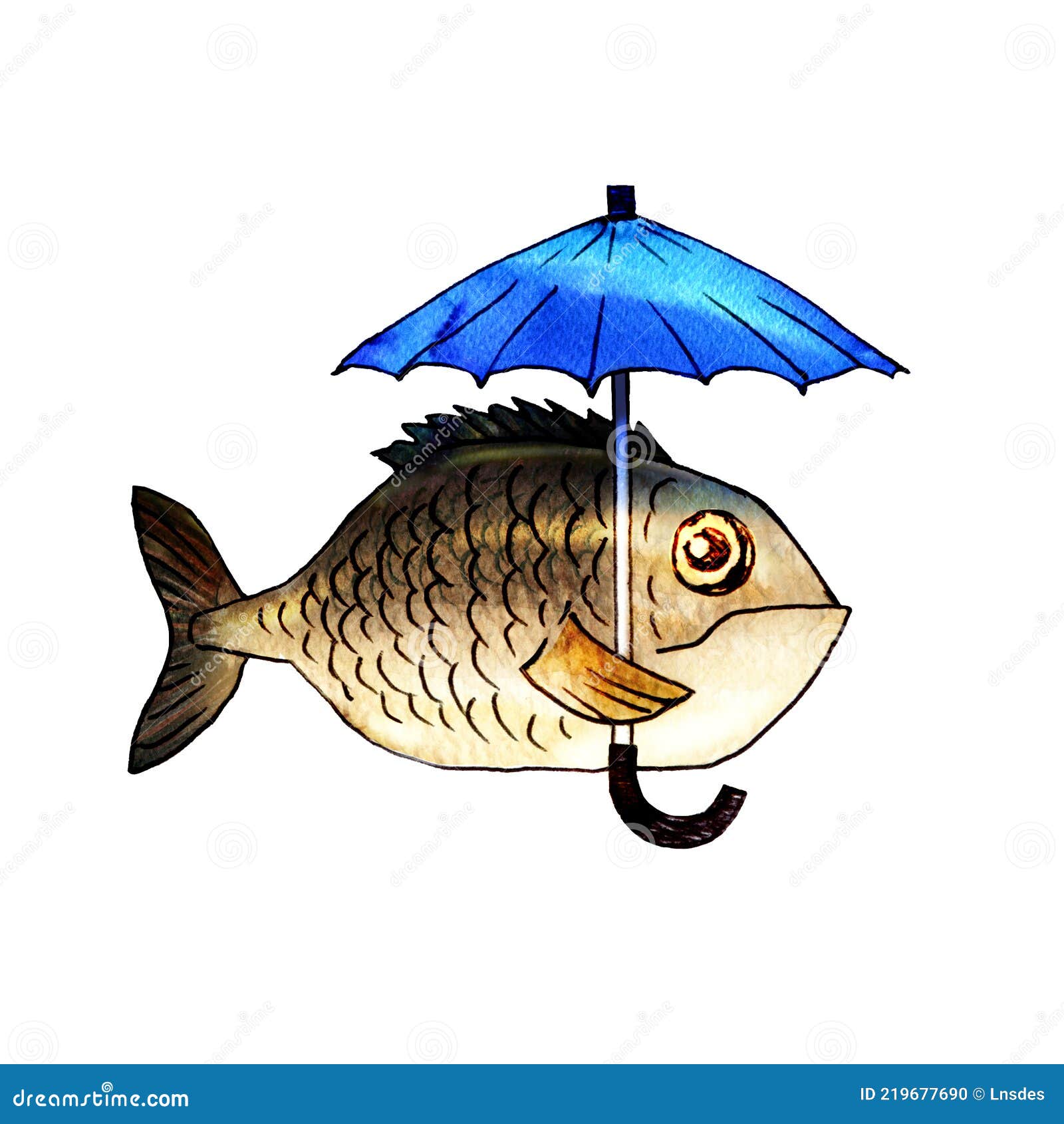 Peces Con Paraguas Azul Aislado Dibujo Animado Personaje Concepto Dibujado a Mano Acuarela Ilustración En Blanco Foto de archivo - Imagen de pescados, figura: 219677690 Peces Con Paraguas Azul Aislado Dibujo Animado Personaje Concepto Dibujado a Mano Acuarela Ilustración En Blanco Foto de archivo - Imagen de pescados, figura: 219677690