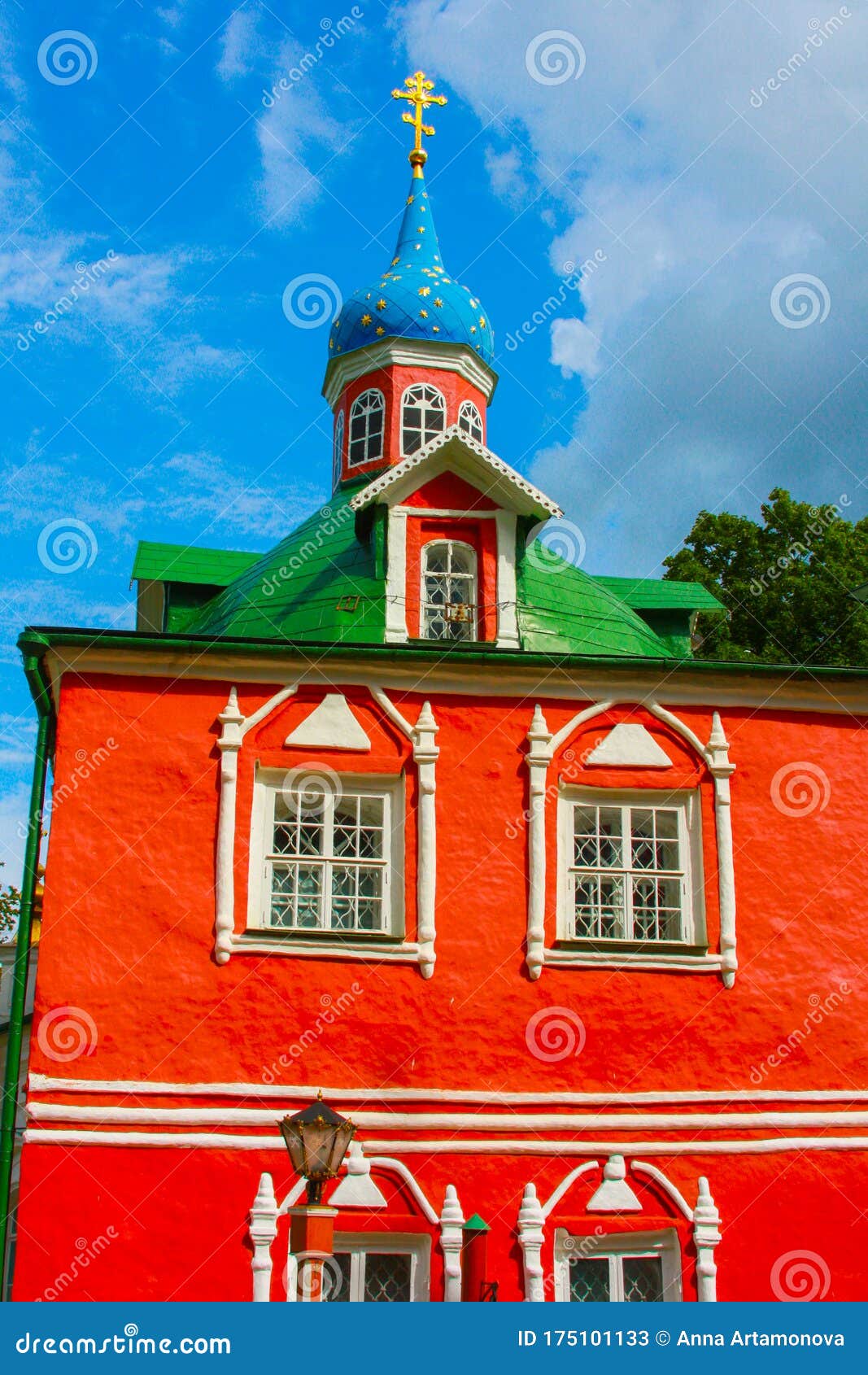 Pechory Pskov Oblast Russia August 8 2009 View Of Beautiful Buildings And Orthodox Churches Ancient Pskov Pechersky Stock Image Image Of Fortress Orthodoxy 175101133