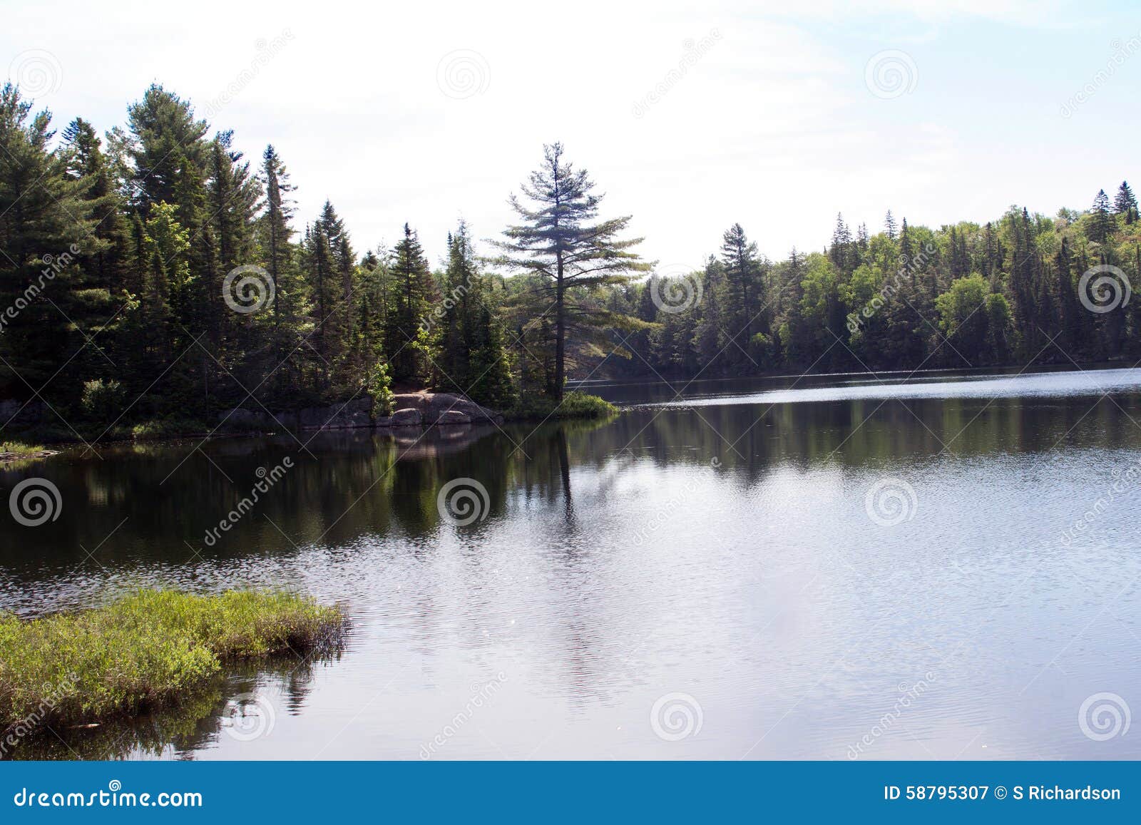 peck lake, algonquin provincial park 2