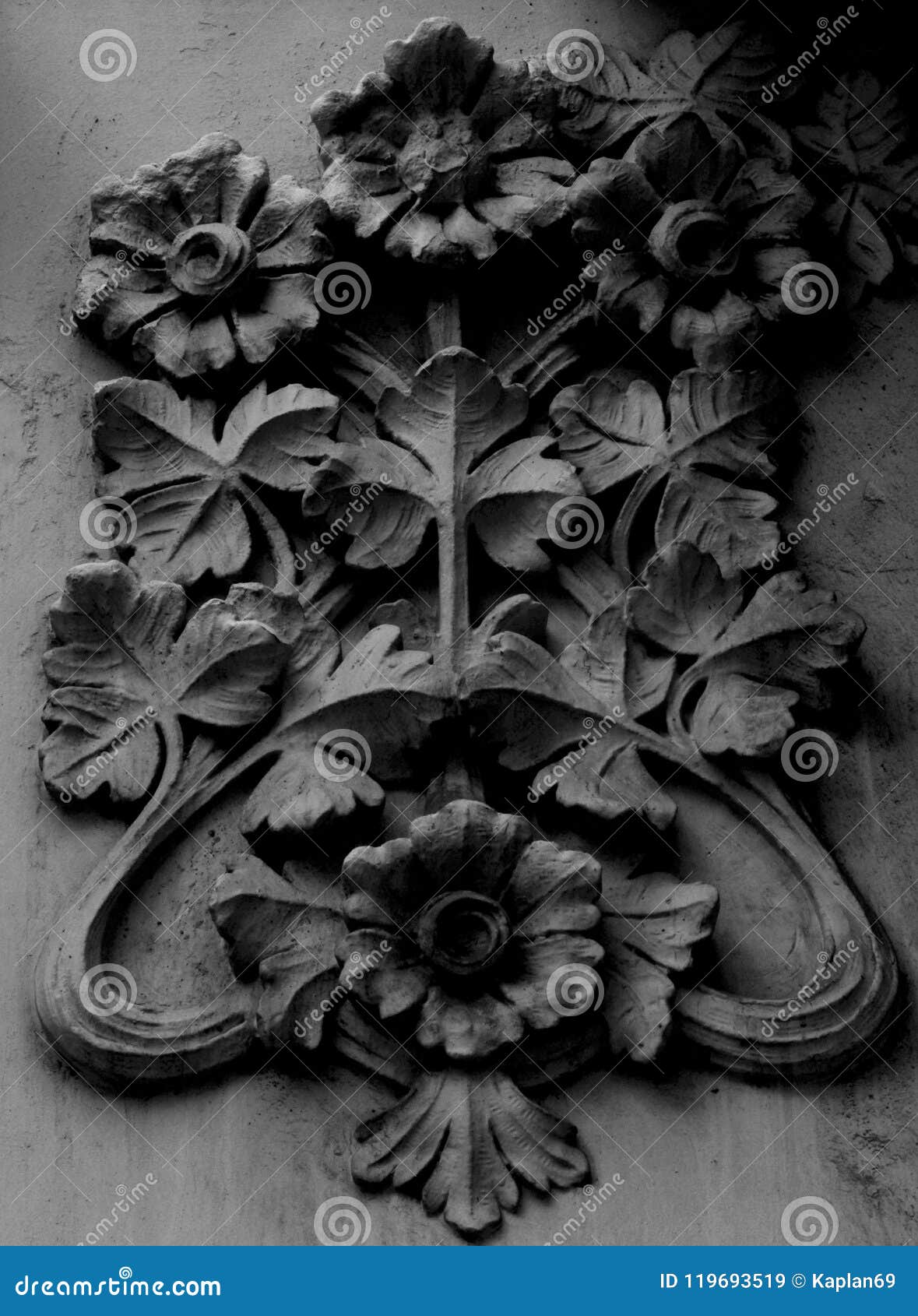 Peculiar Branches Shape with Some Flowers on it Stock Image - Image of  balcony, entrances: 119693519