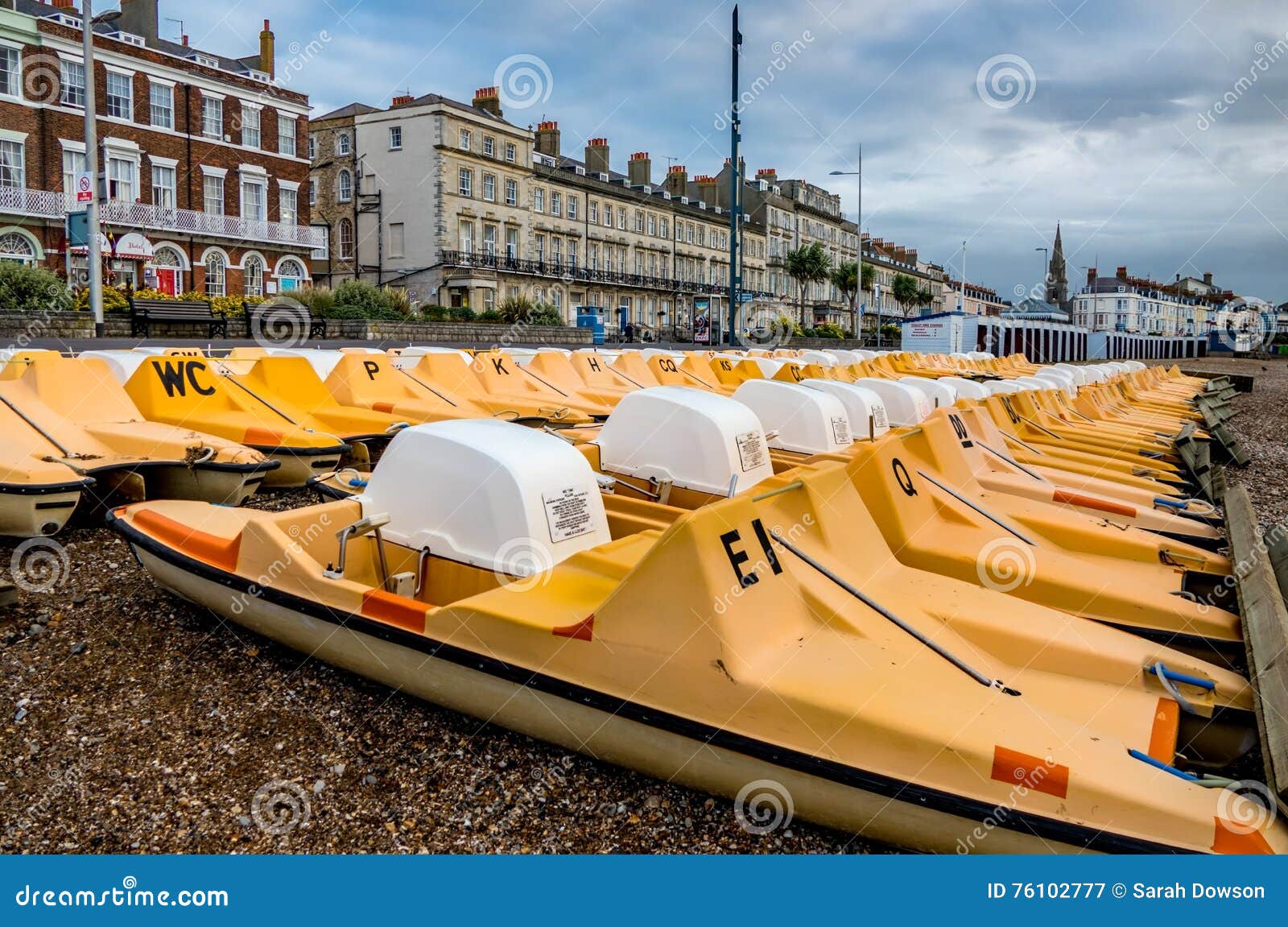 Pedal Boats on the Beach editorial photography. Image of paddle 76102777