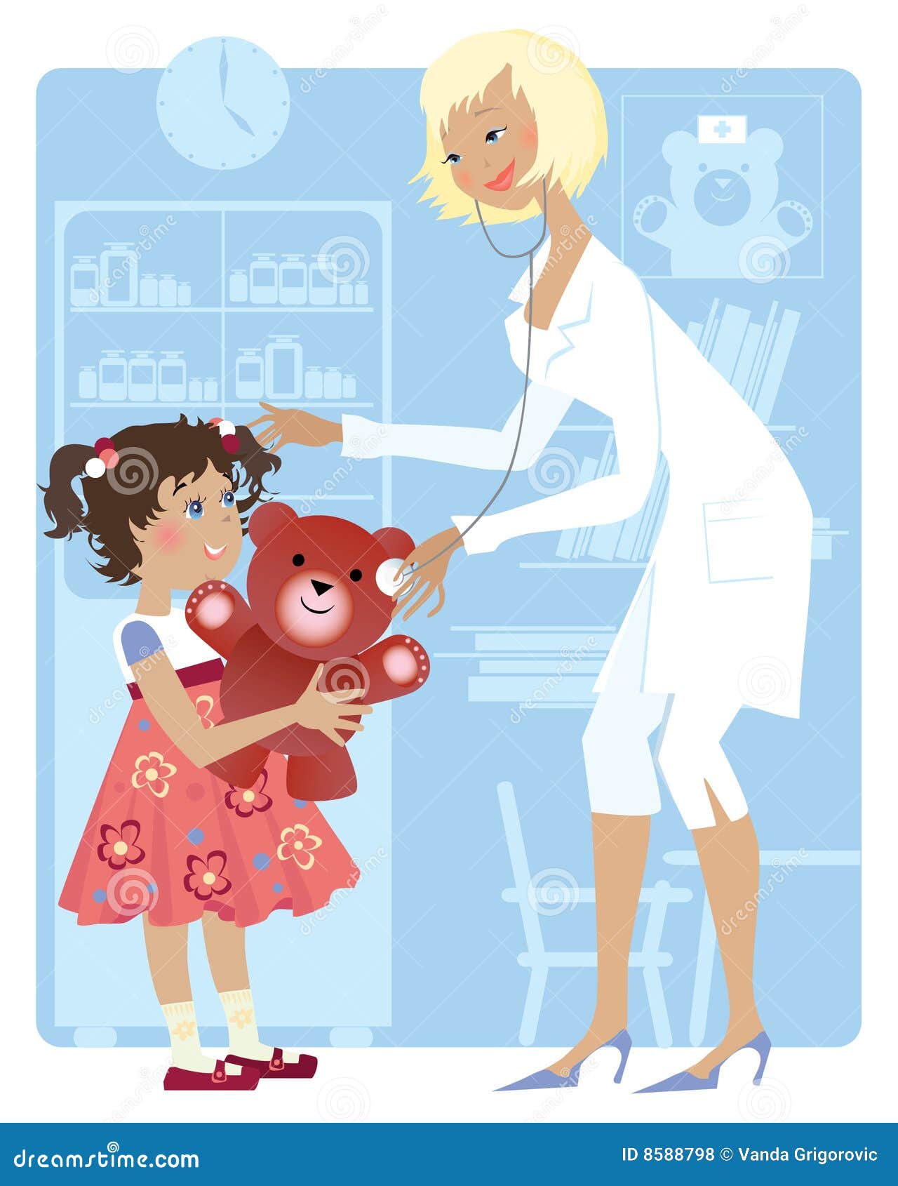 Pediatras Ilustraciones Stock, Vectores, Y Clipart – (81 Ilustraciones  Stock)
