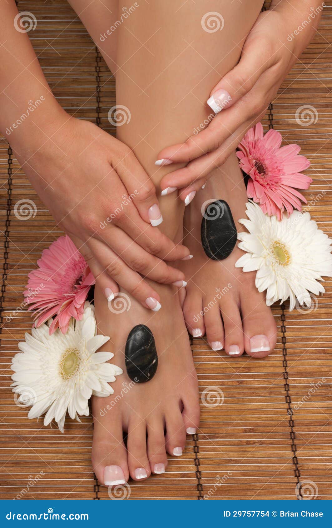 pedicure and manicure