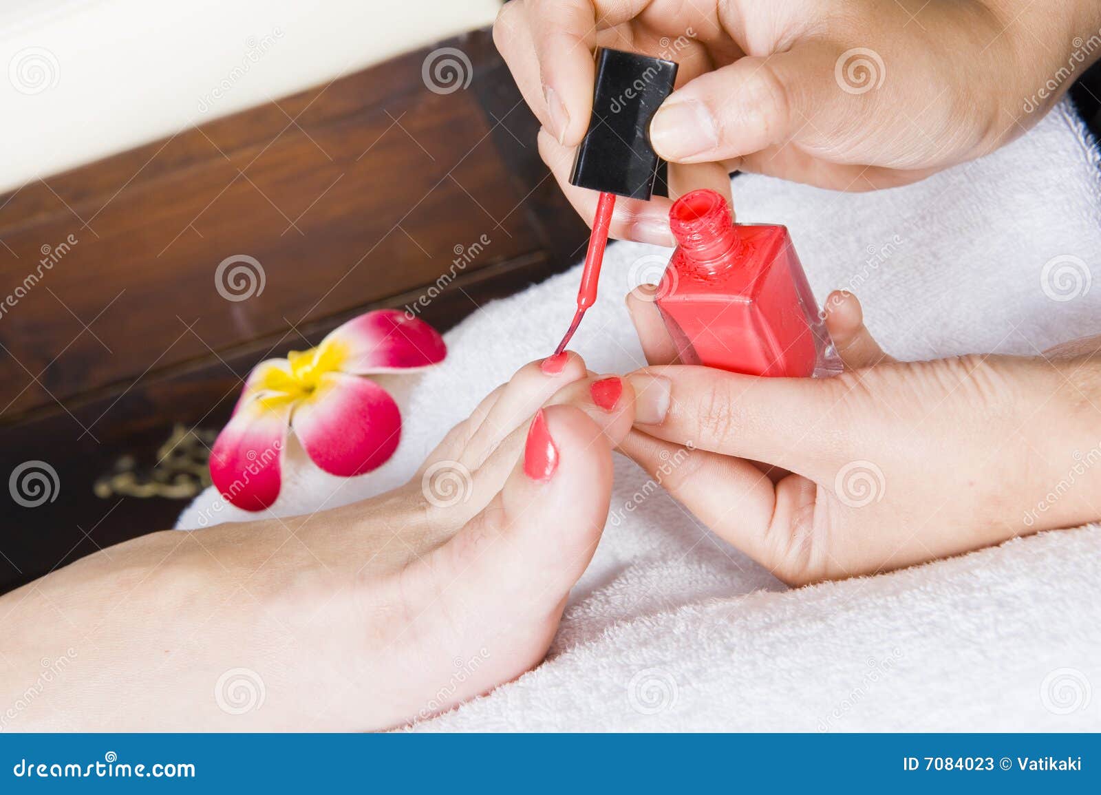 Pedicure Treatment in a Spa Stock Image Image of relaxation, skin