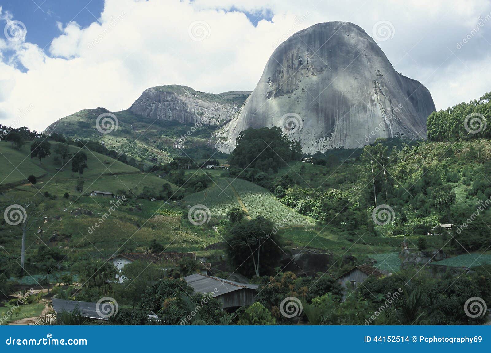 the pedra azul (blue stone) in the state of espirito santo, brazil.