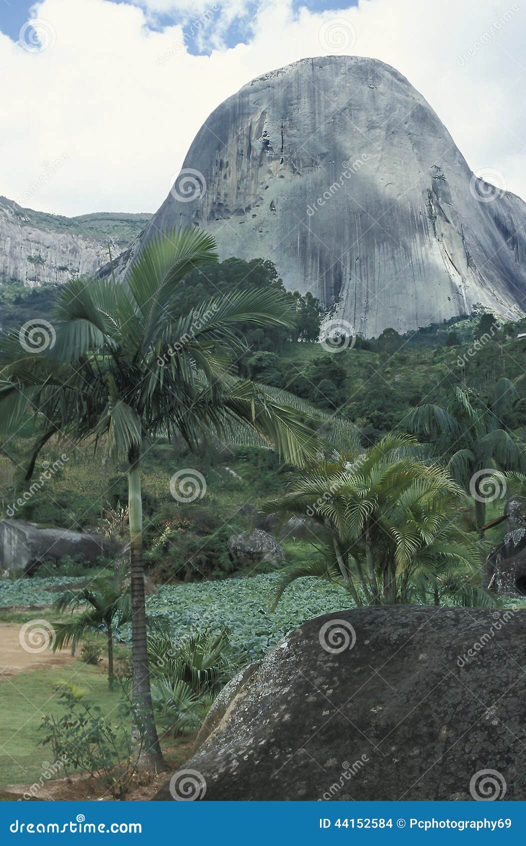 the pedra azul (blue stone) in the state of espirito santo, brazil.