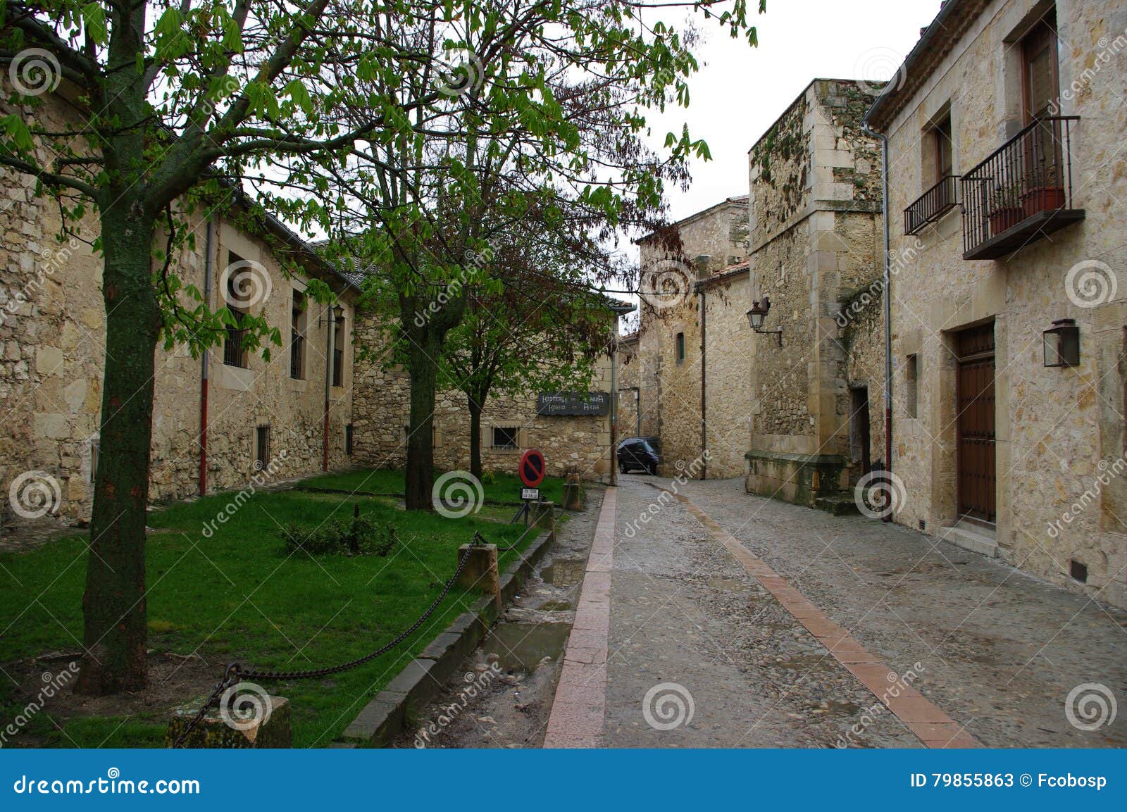 pedraza medieval village, spain