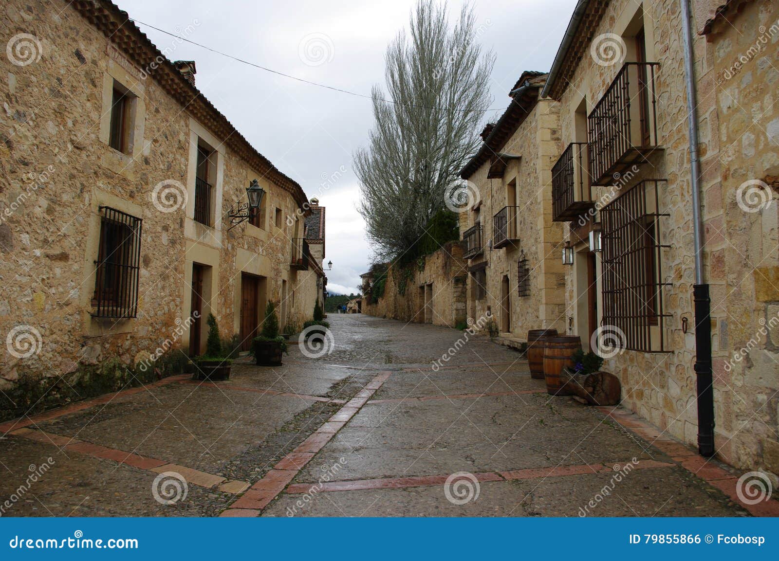 pedraza medieval village, spain