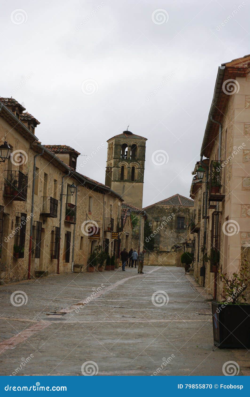 pedraza medieval village, spain