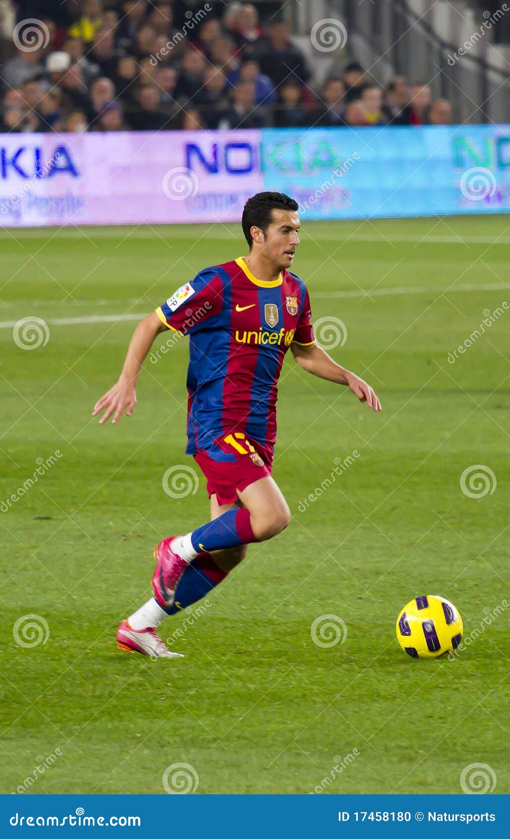 Pedro (FC Barcelona) editorial image. Image of defense - 17458180
