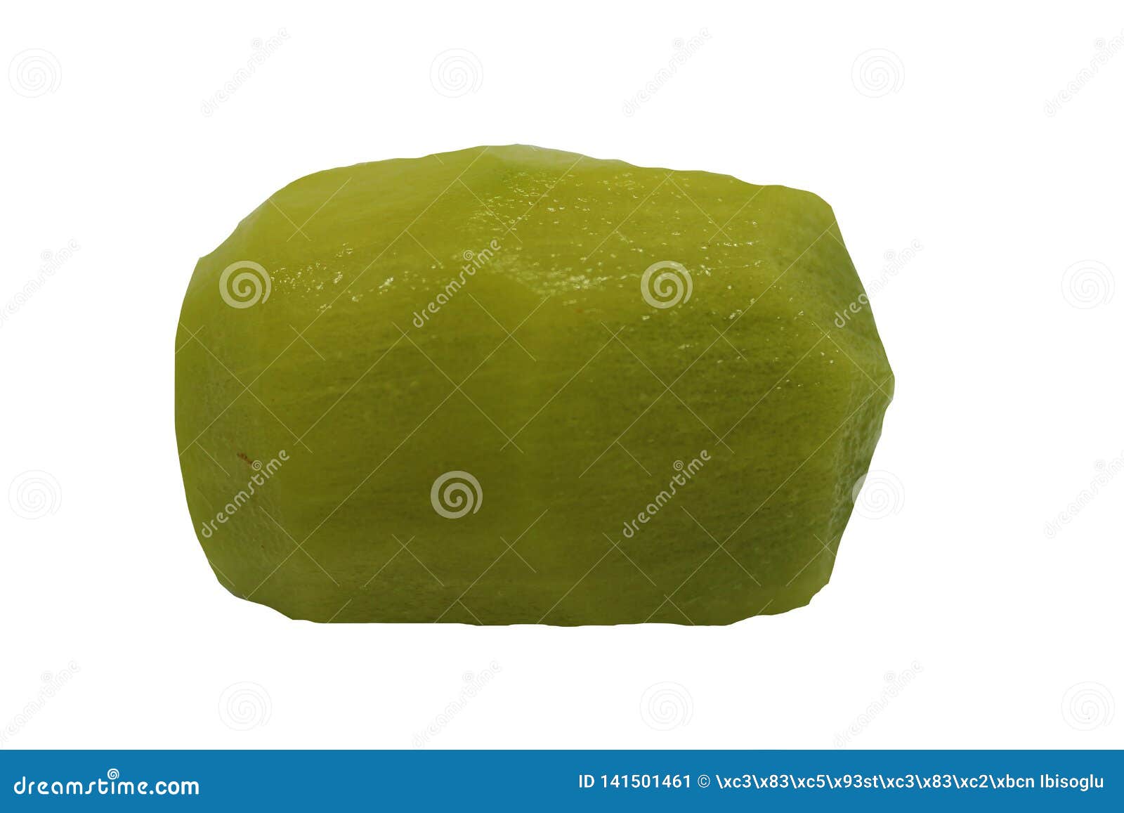 Kiwi fruit without peel. stock image. Image of brown - 141501461