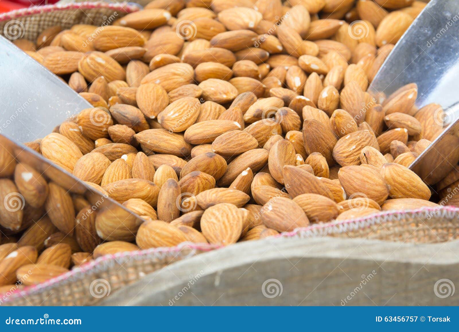 Peeled almonds stock image. Image of natural, brown, group 63456757