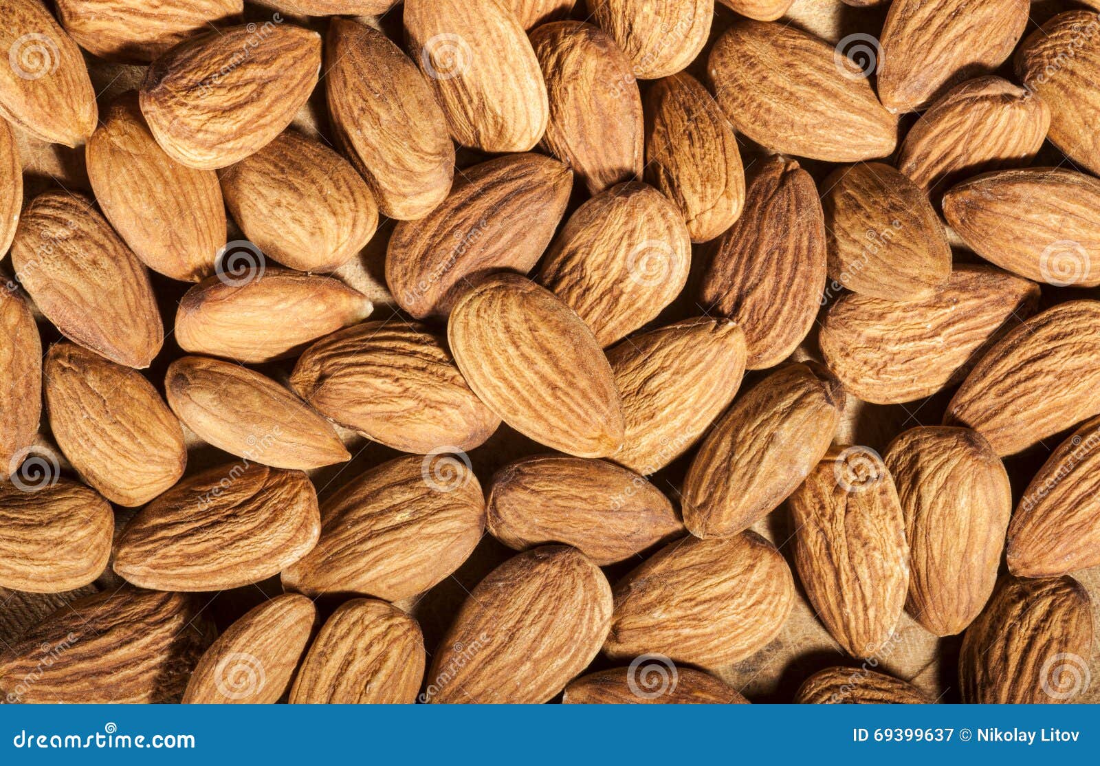 Peeled almonds closeup stock image. Image of edible, fruit 69399637