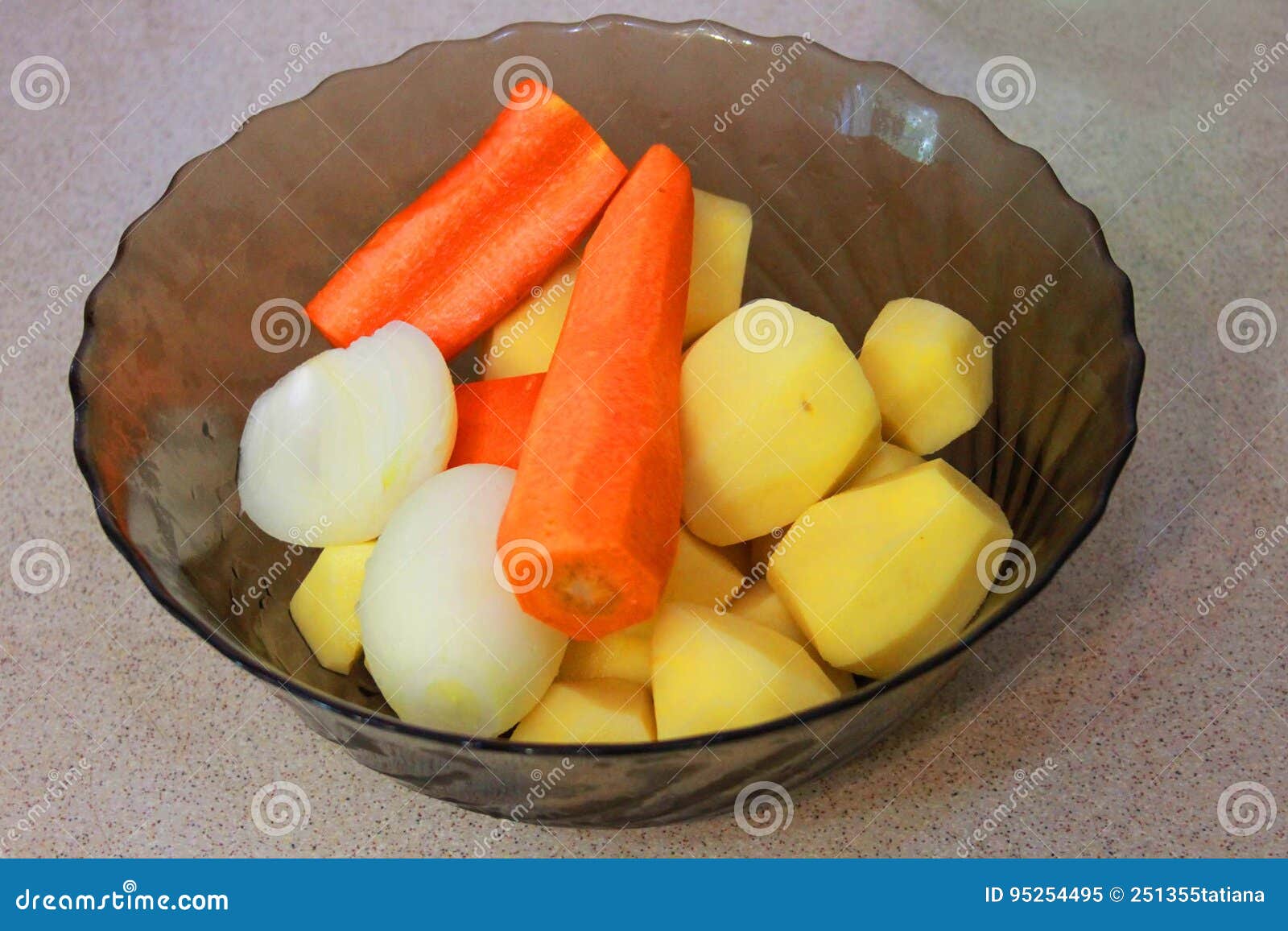 Peeled fresh vegetables stock image. Image of peeled 95254495