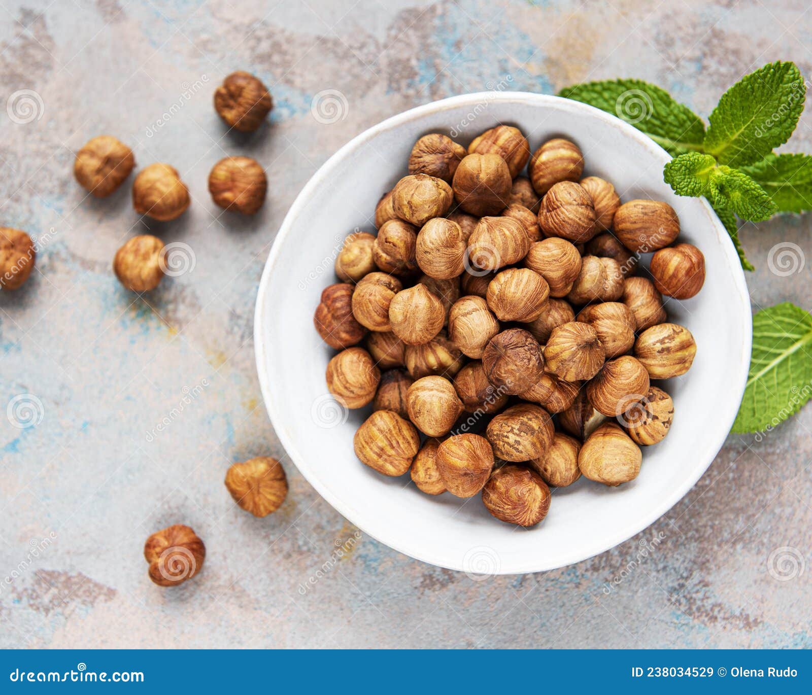 Peeled hazelnuts stock image. Image of kernels, healthy 238034529