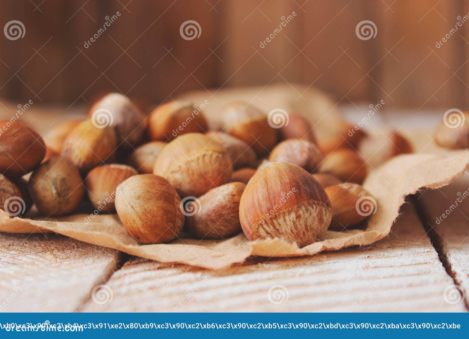 Peeled Hazelnuts on the Table Close Up Stock Photo Image of seasonal
