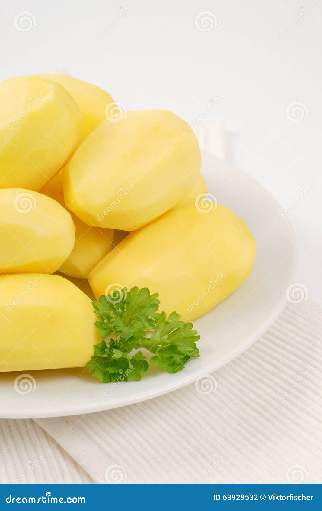 Peeled potatoes stock photo. Image of peeled, green, root 63929532