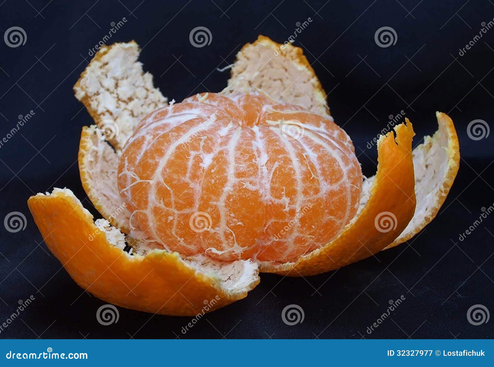 Peeled Satsuma Orange stock image. Image of juicy, sweet 32327977