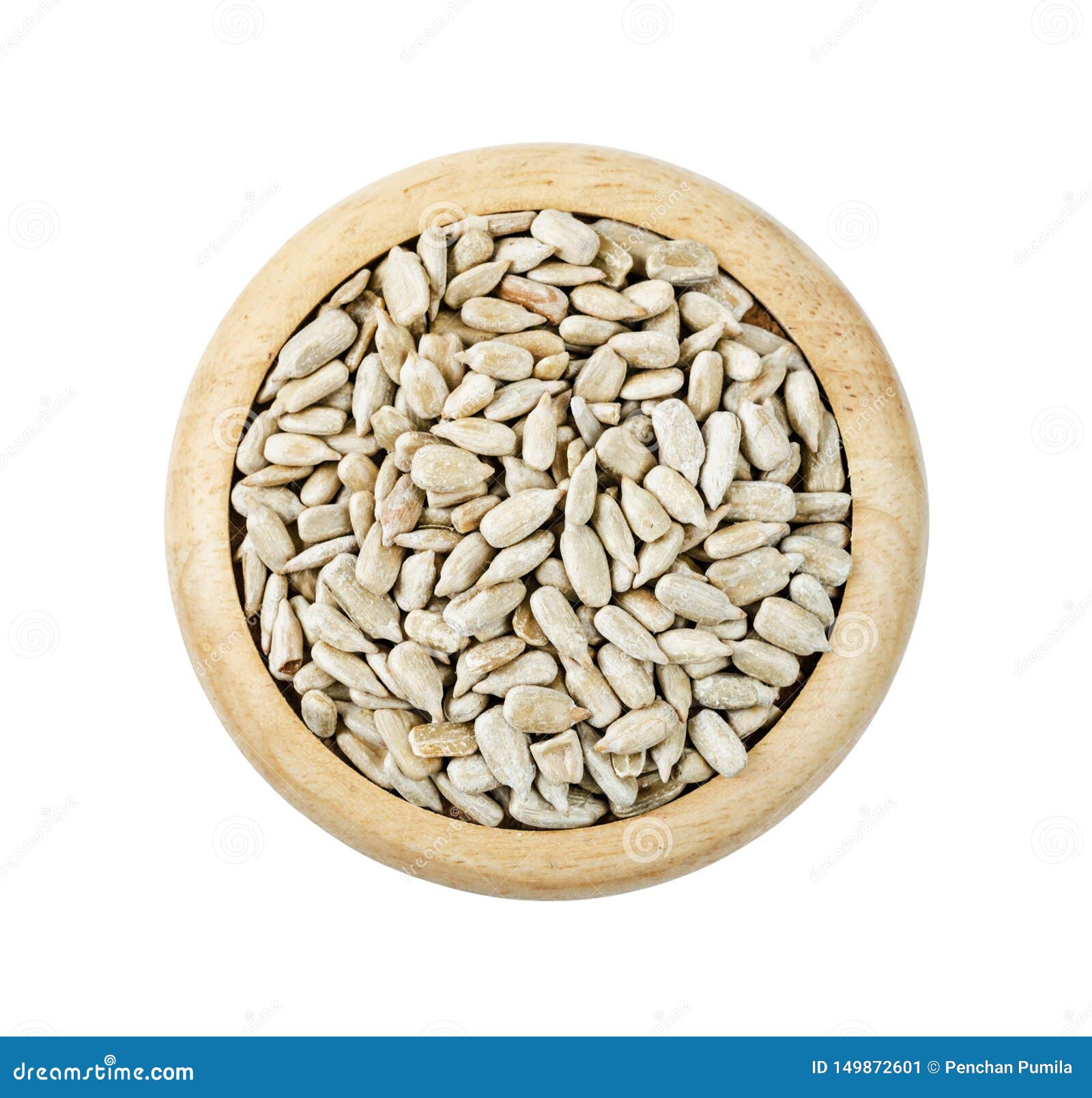 Peeled Sunflower Seeds Background Stock Photo 15545484