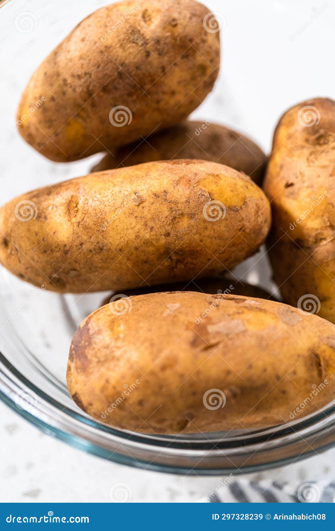 Potato salad stock image. Image of food, peeling, lighter - 297328239