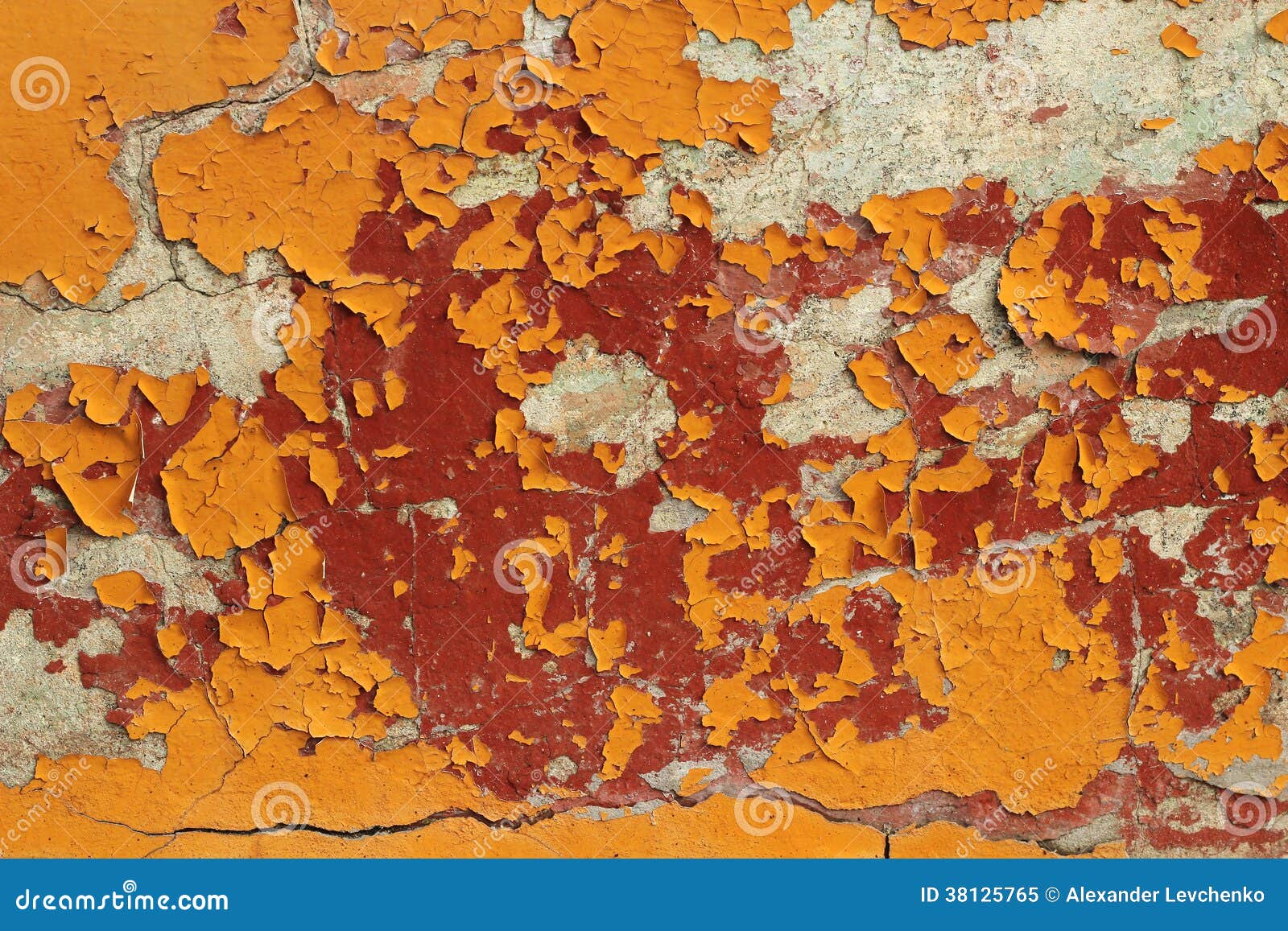 Peeling Paint on a Concrete Surface Stock Image Image of peeling, painting 38125765