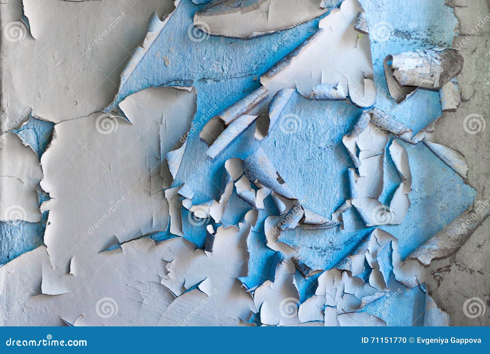 Peeling Paint on a Concrete Wall Stock Photo Image of abstract, grey 71151770