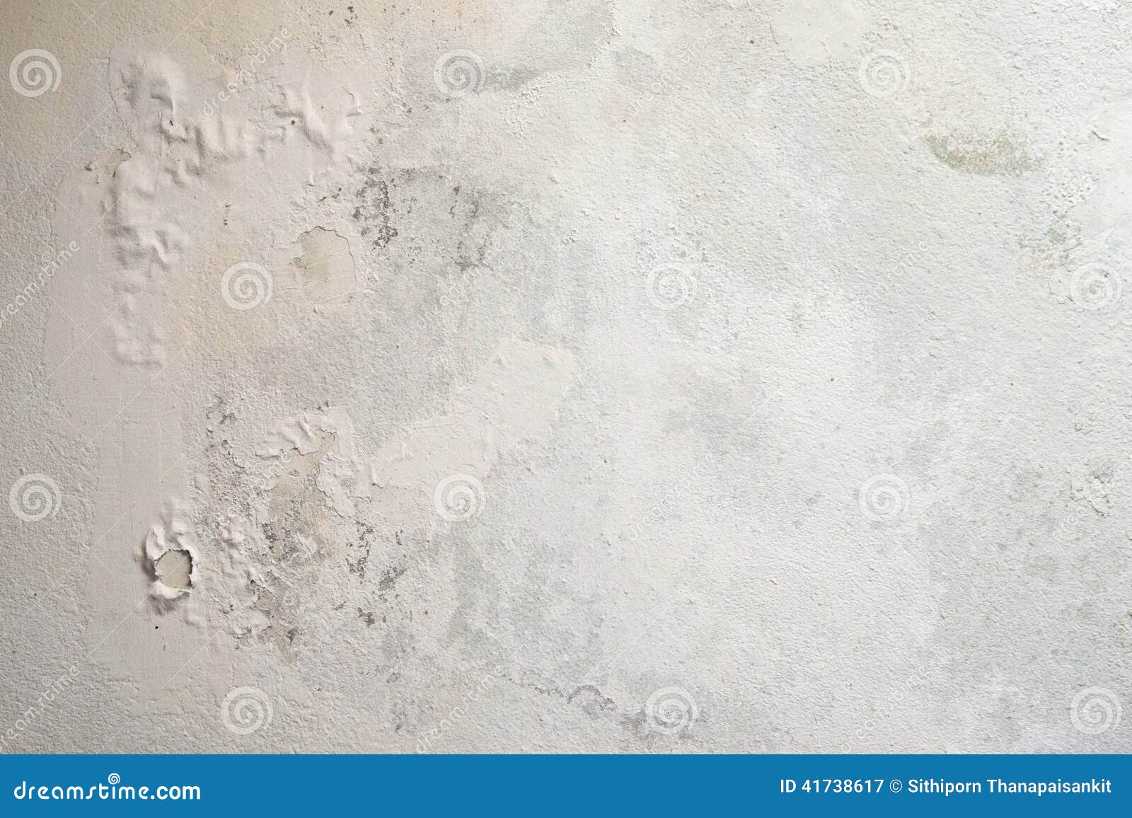 Peeling Paint Old Concrete Wall Stock Image Image of damage, decay