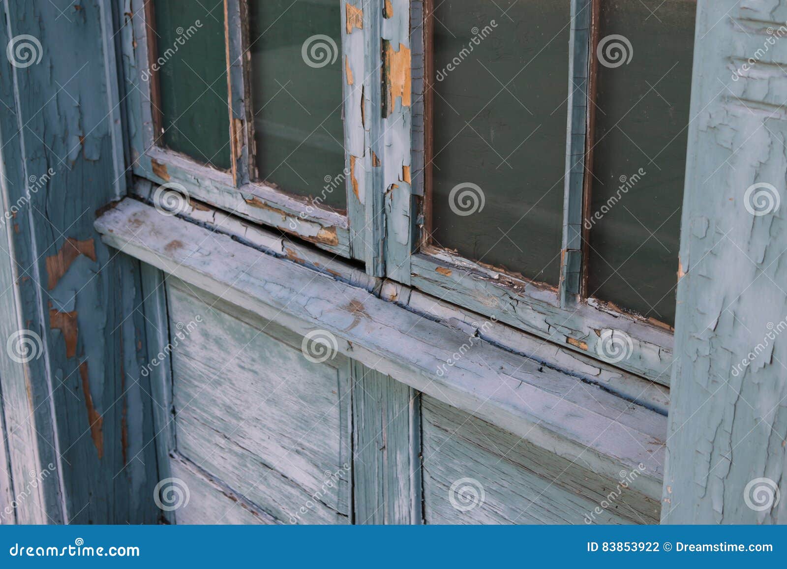 Peeling Paint on Old Window Stock Photo Image of peeling, metal 83853922