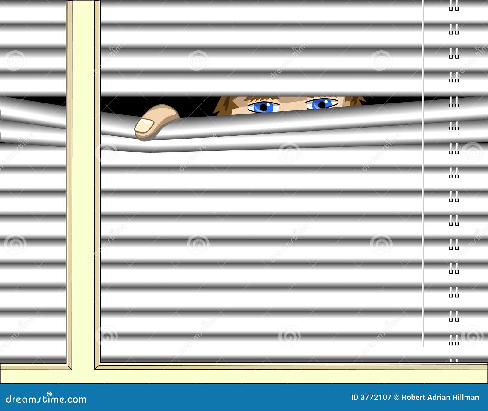 Peeping Tom Stock Illustrations pic