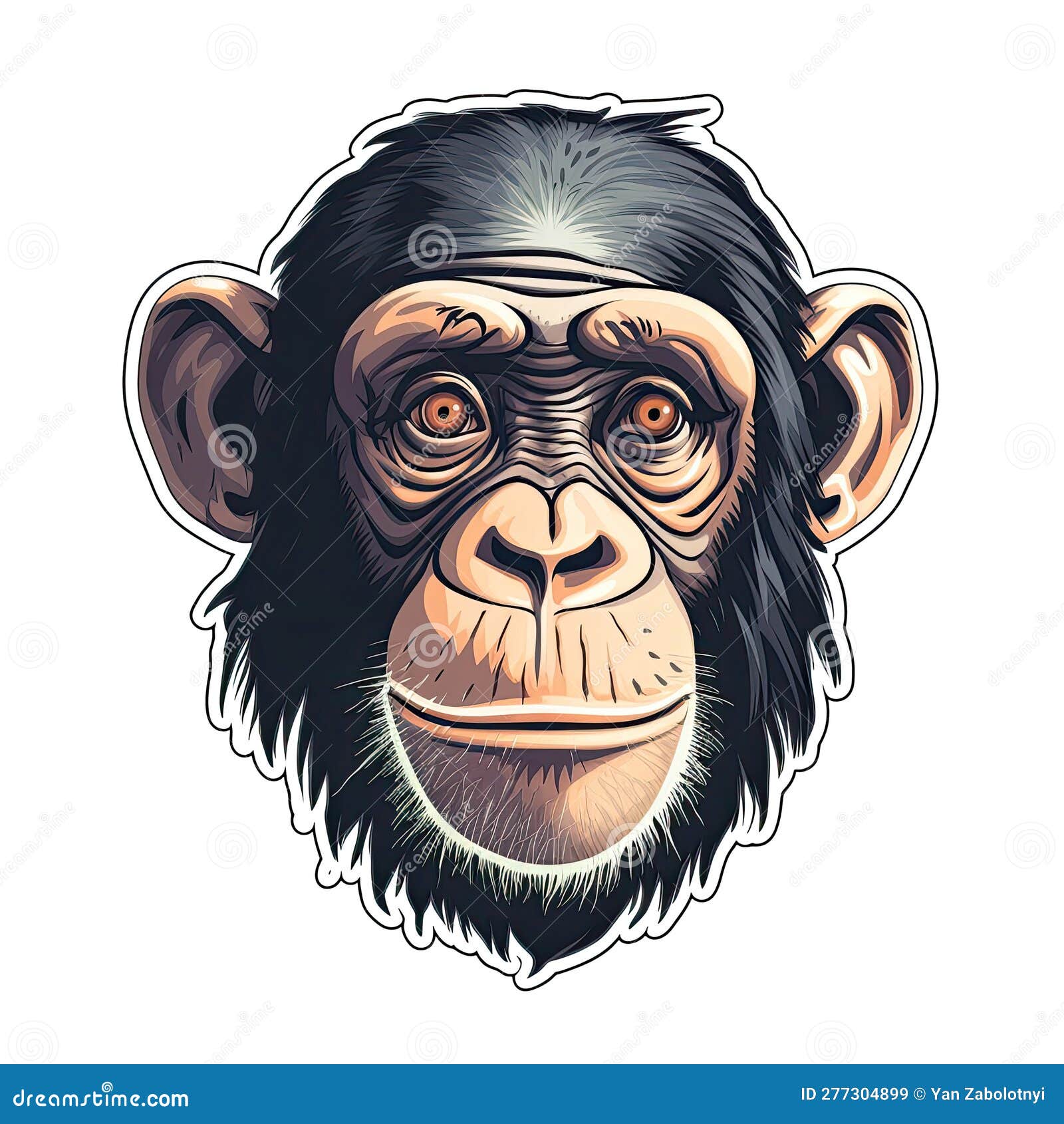 Camisola para chimpanzés PNG transparente - StickPNG