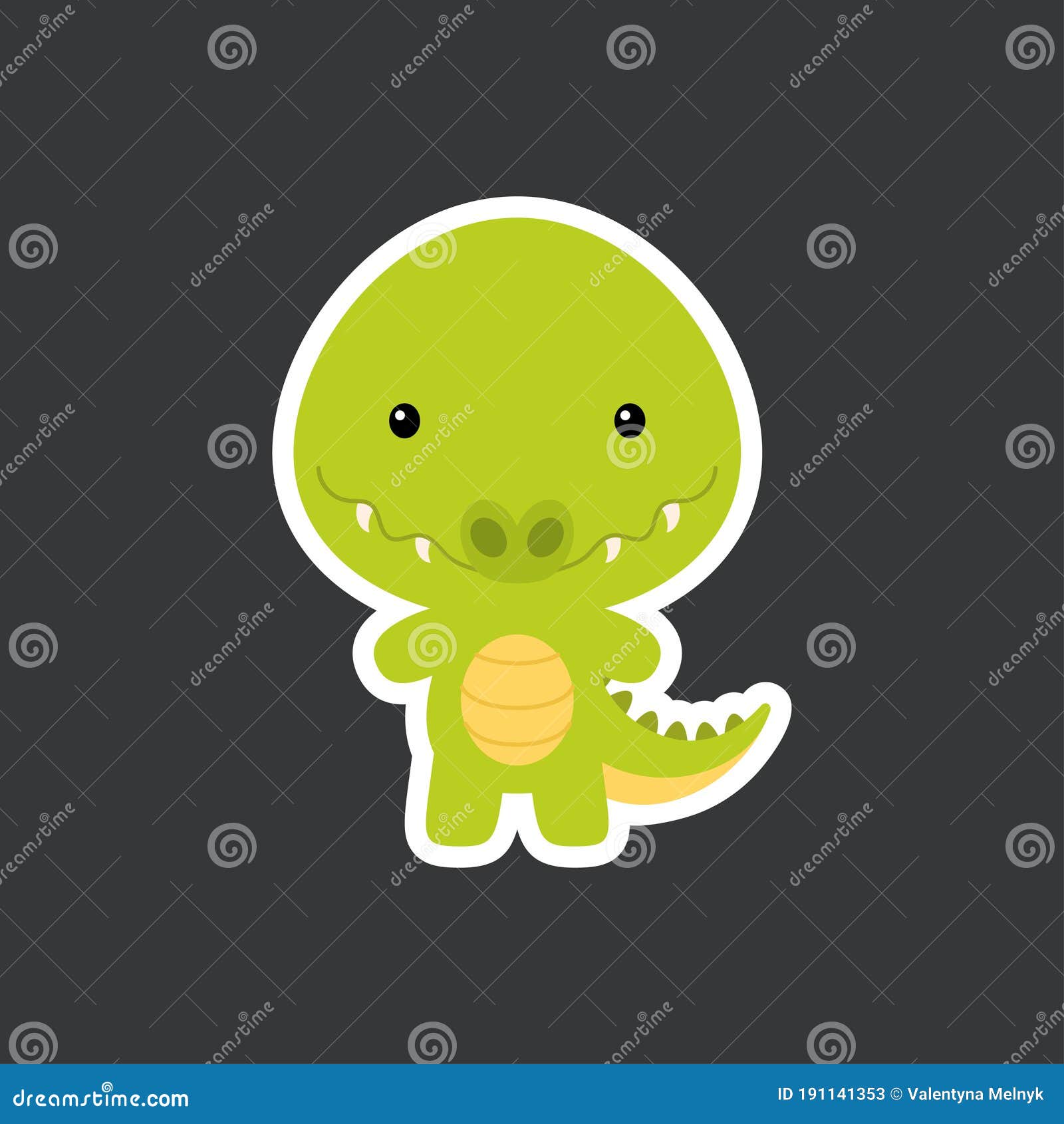 Pegatina De Cocodrilo Bebé Lindo Y Gracioso. Personaje De Animal Adorable Para El Diseño De La Invitación Del Afiche De La Tarjeta Ilustración del Vector - Ilustración de lindo, animal: 191141353 Pegatina De Cocodrilo Bebé Lindo Y Gracioso. Personaje De Animal Adorable Para El Diseño De La Invitación Del Afiche De La Tarjeta Ilustración del Vector - Ilustración de lindo, animal: 191141353